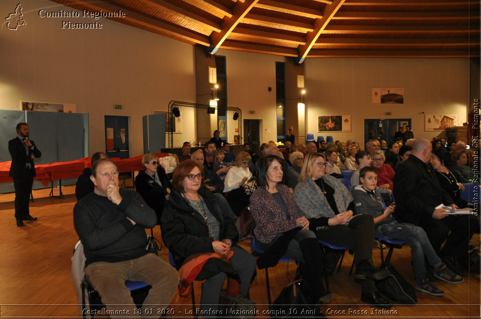 Castellamonte 18 01 2020 - La Fanfara Nazionale compie 10 Anni - Croce Rossa Italiana