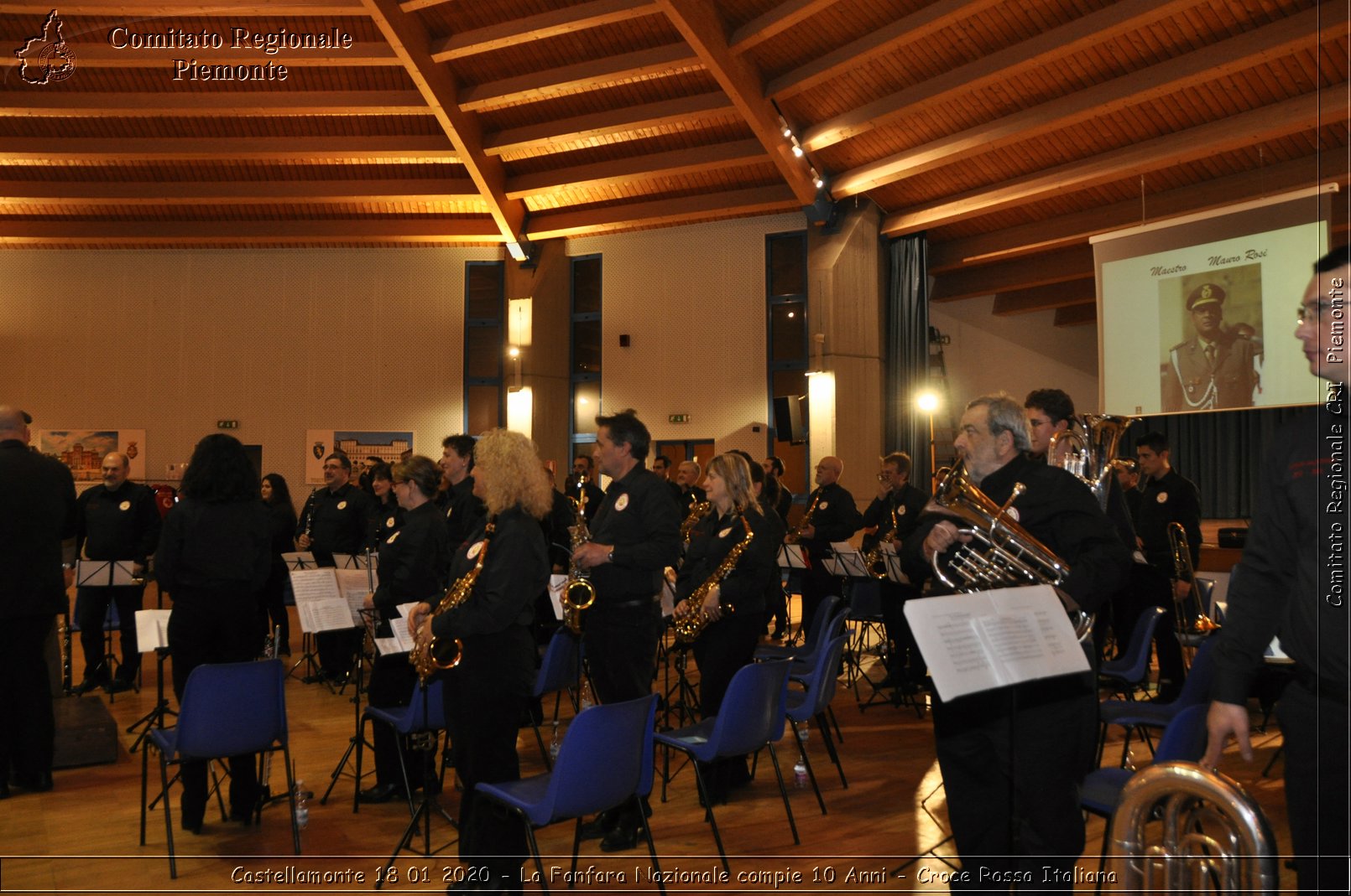 Castellamonte 18 01 2020 - La Fanfara Nazionale compie 10 Anni - Croce Rossa Italiana