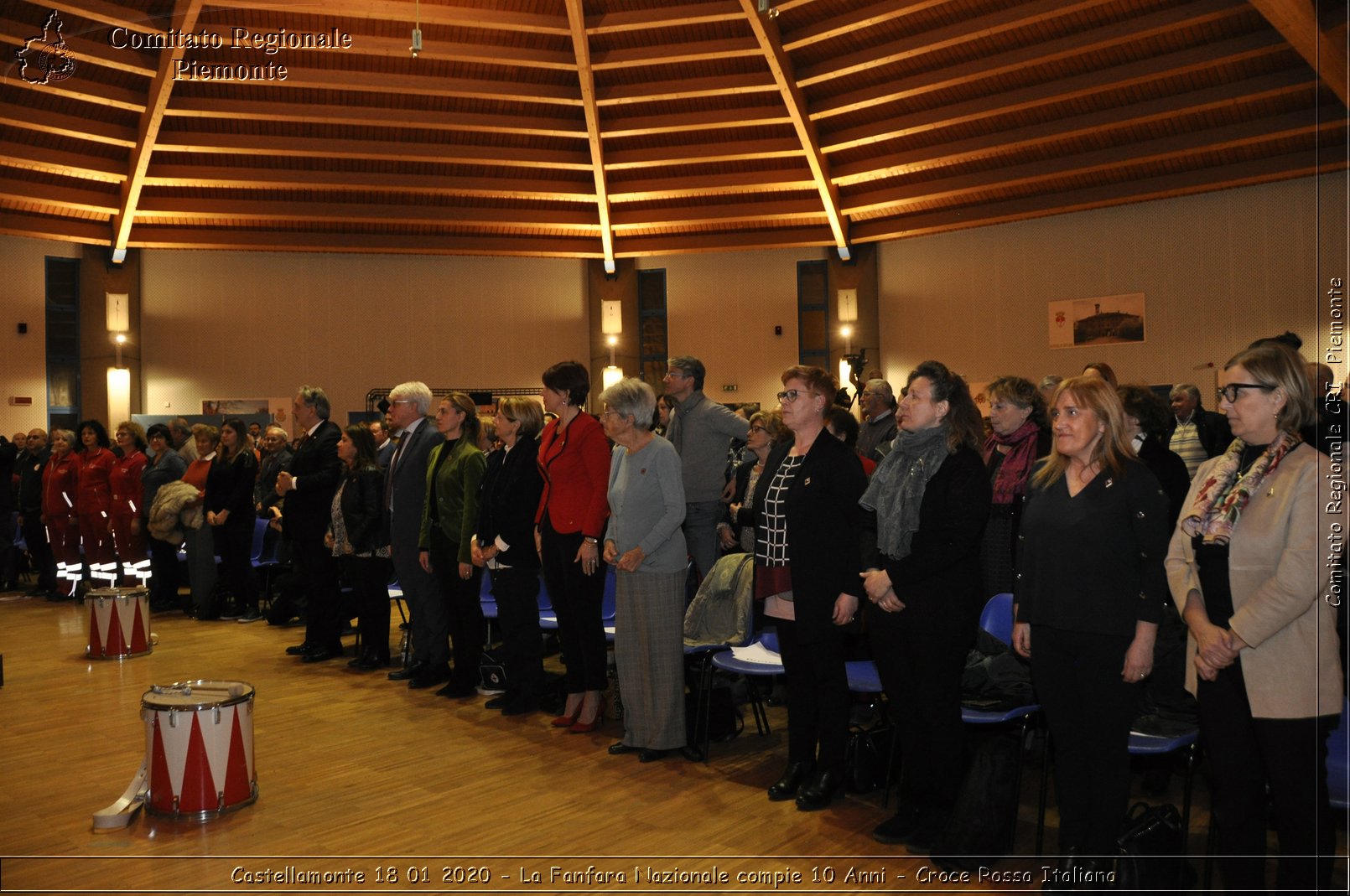 Castellamonte 18 01 2020 - La Fanfara Nazionale compie 10 Anni - Croce Rossa Italiana