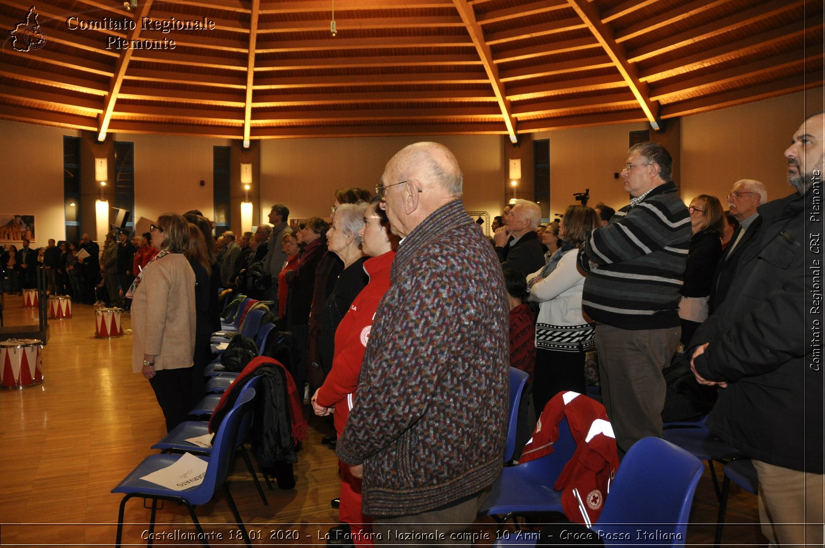 Castellamonte 18 01 2020 - La Fanfara Nazionale compie 10 Anni - Croce Rossa Italiana