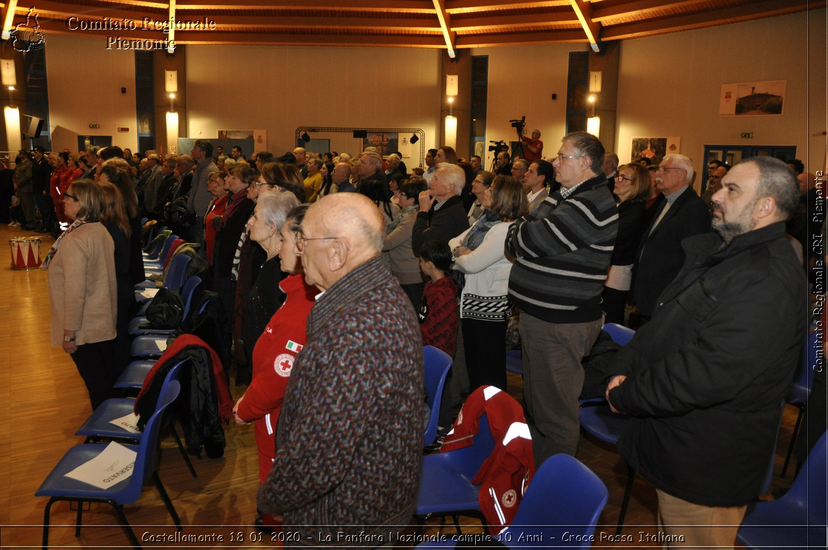 Castellamonte 18 01 2020 - La Fanfara Nazionale compie 10 Anni - Croce Rossa Italiana