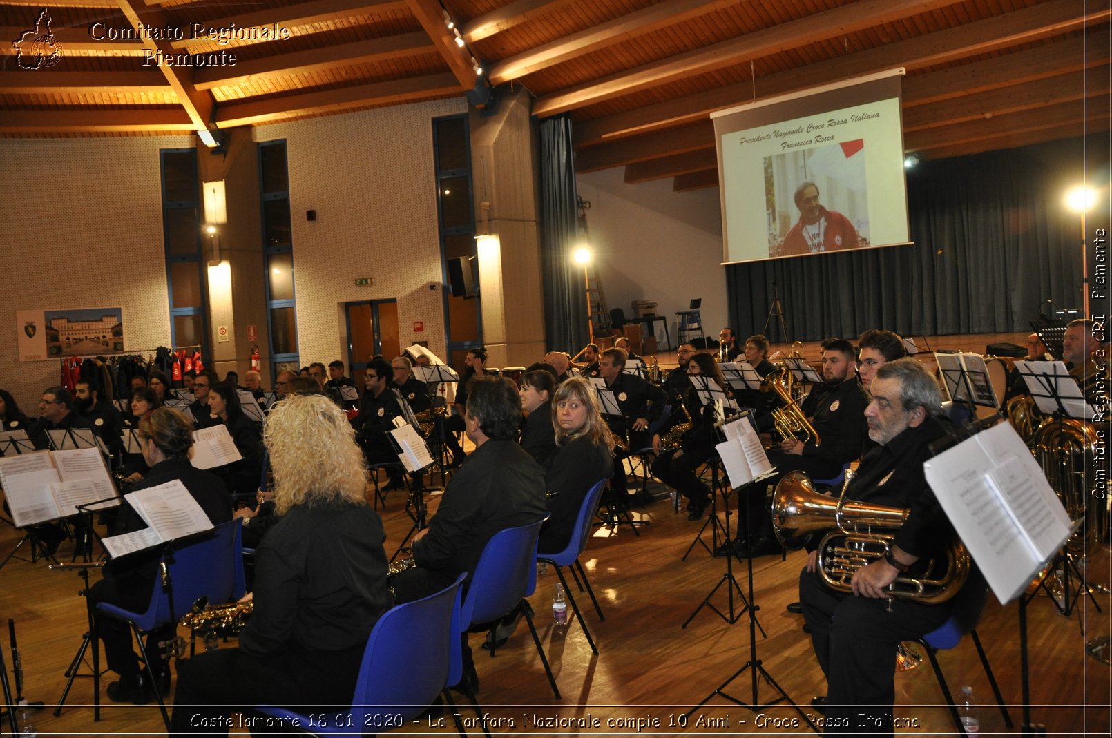 Castellamonte 18 01 2020 - La Fanfara Nazionale compie 10 Anni - Croce Rossa Italiana