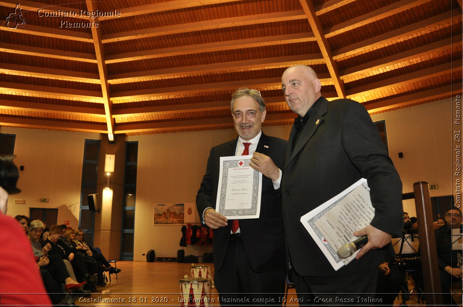 Castellamonte 18 01 2020 - La Fanfara Nazionale compie 10 Anni - Croce Rossa Italiana