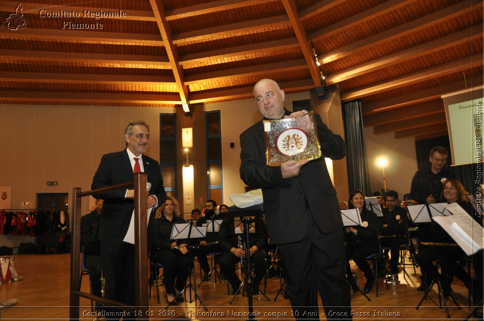 Castellamonte 18 01 2020 - La Fanfara Nazionale compie 10 Anni - Croce Rossa Italiana