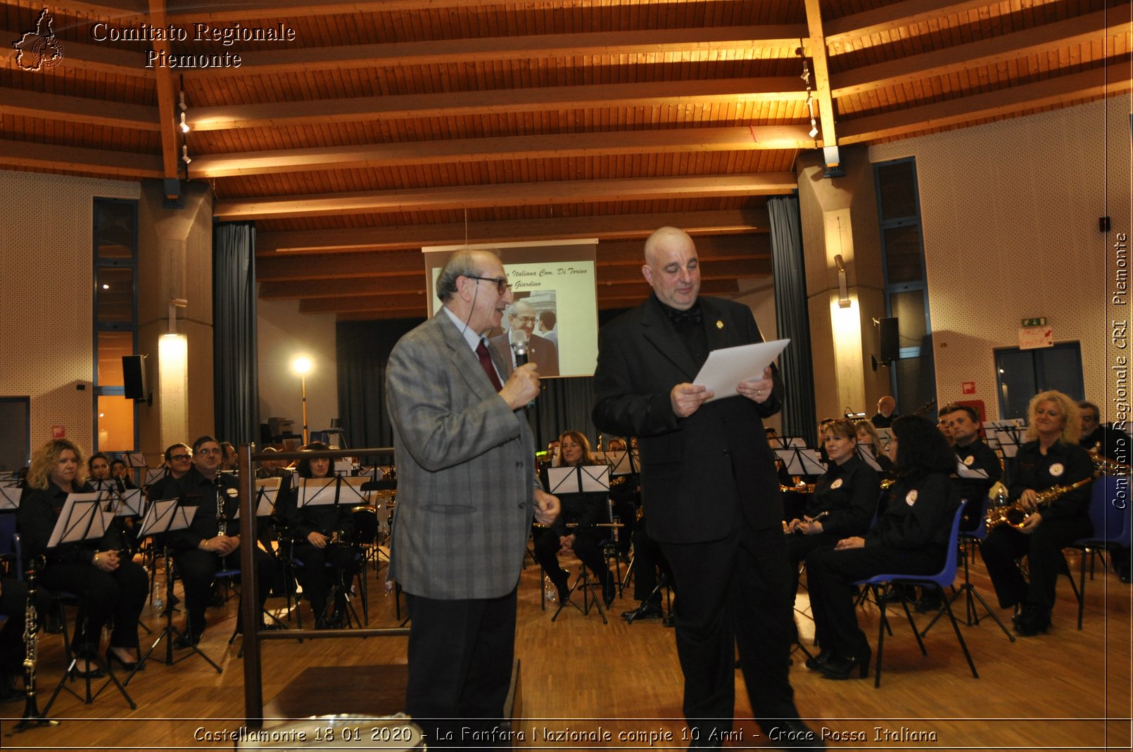 Castellamonte 18 01 2020 - La Fanfara Nazionale compie 10 Anni - Croce Rossa Italiana