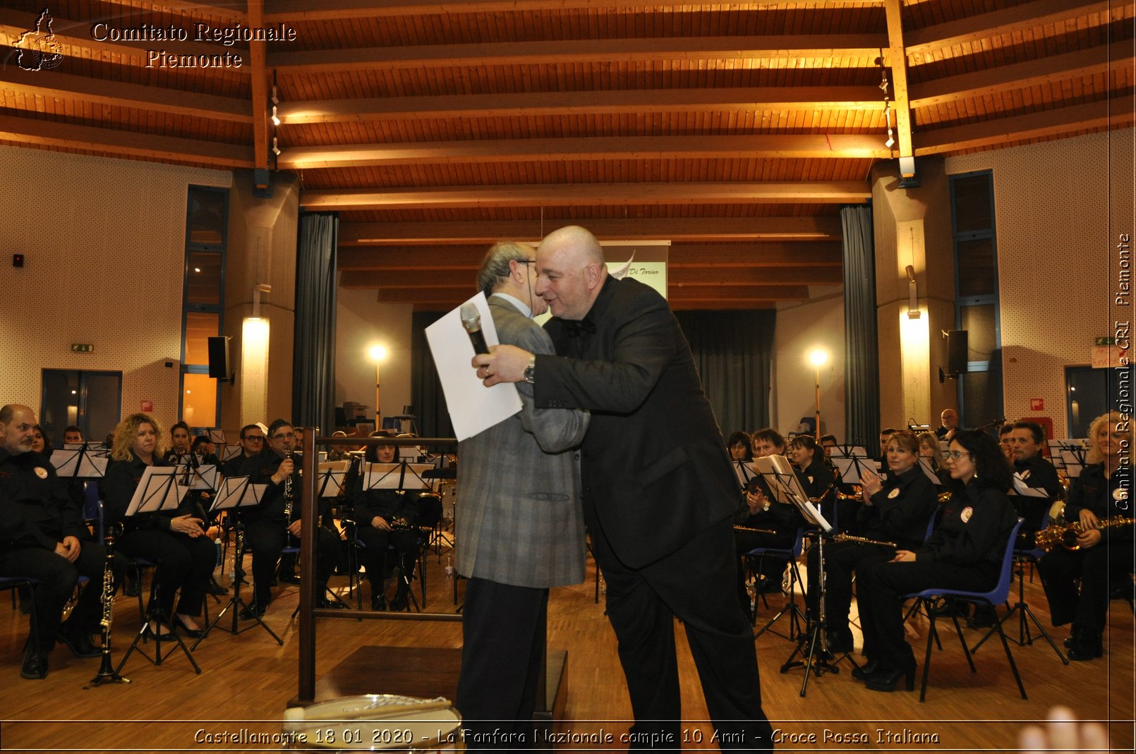 Castellamonte 18 01 2020 - La Fanfara Nazionale compie 10 Anni - Croce Rossa Italiana