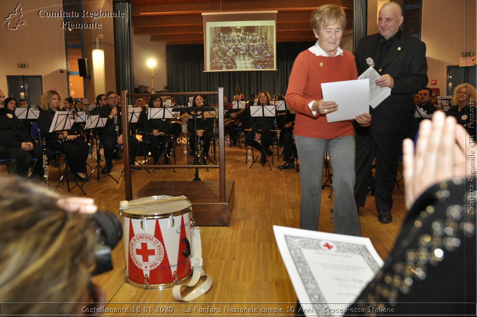 Castellamonte 18 01 2020 - La Fanfara Nazionale compie 10 Anni - Croce Rossa Italiana