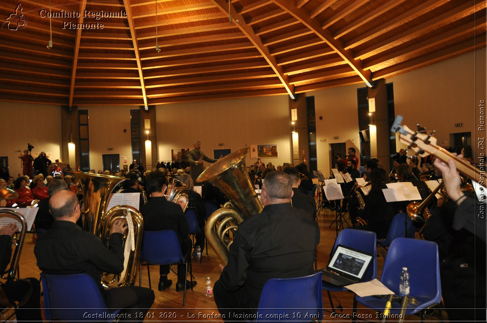 Castellamonte 18 01 2020 - La Fanfara Nazionale compie 10 Anni - Croce Rossa Italiana