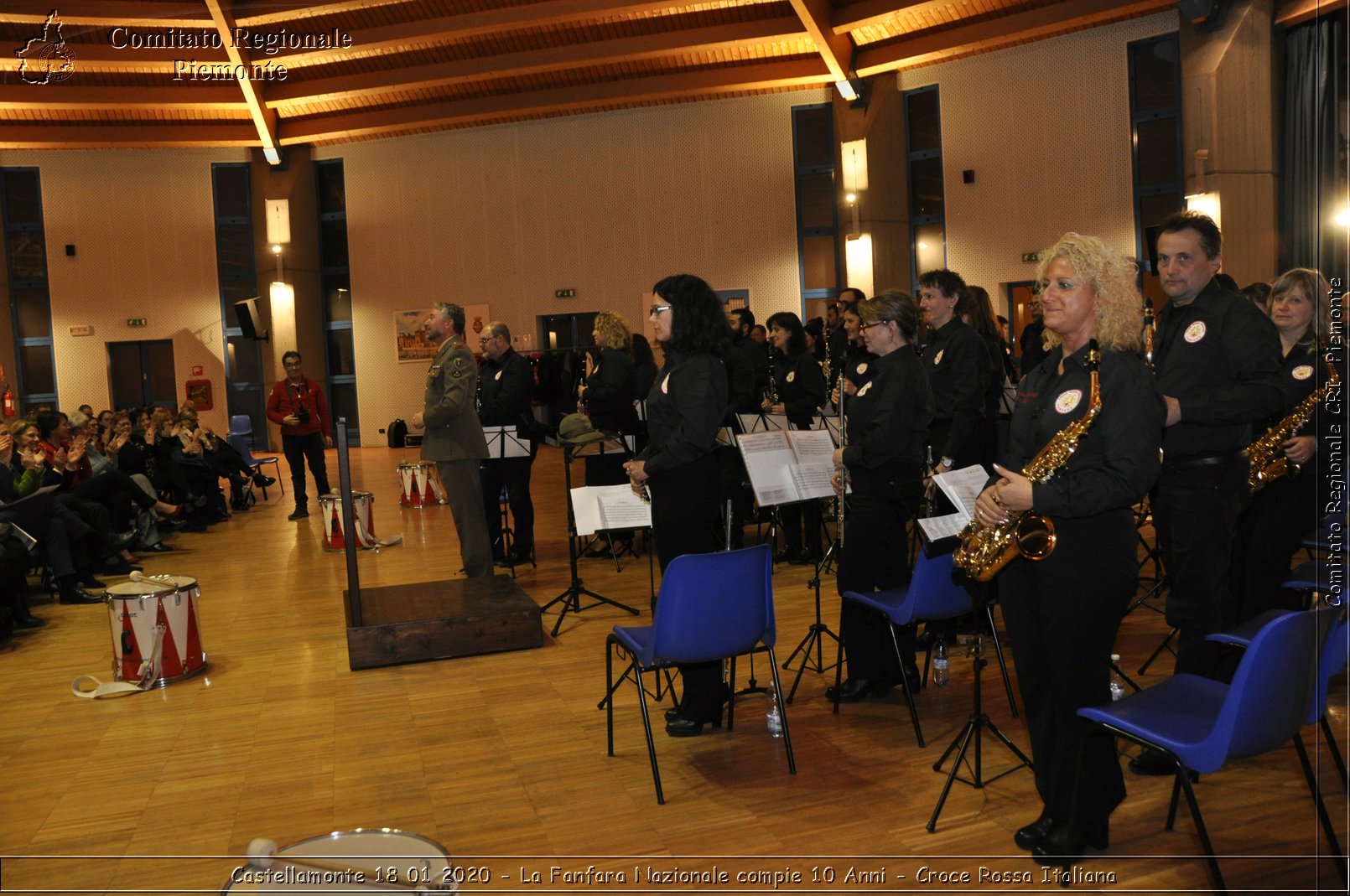 Castellamonte 18 01 2020 - La Fanfara Nazionale compie 10 Anni - Croce Rossa Italiana