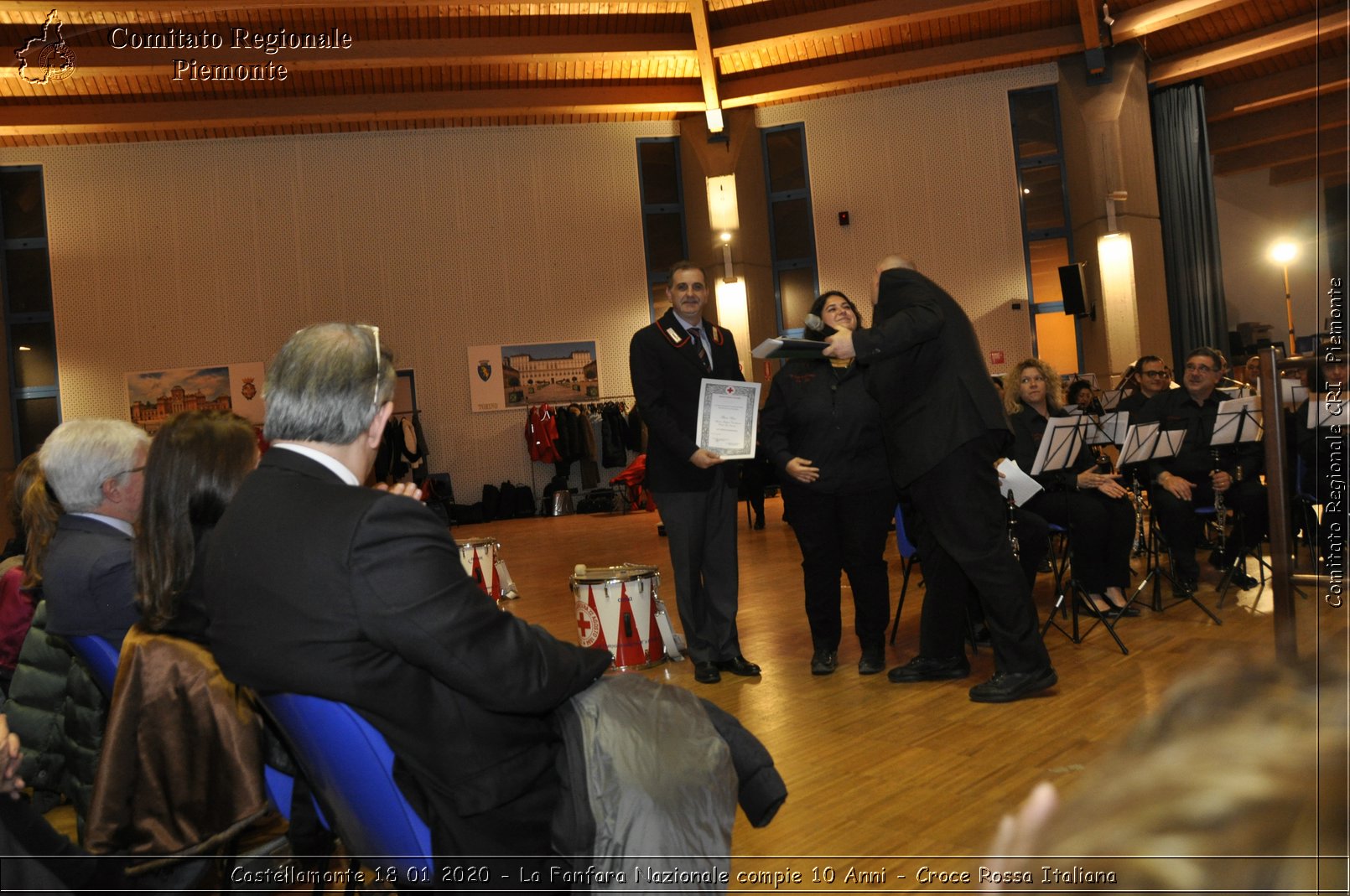 Castellamonte 18 01 2020 - La Fanfara Nazionale compie 10 Anni - Croce Rossa Italiana