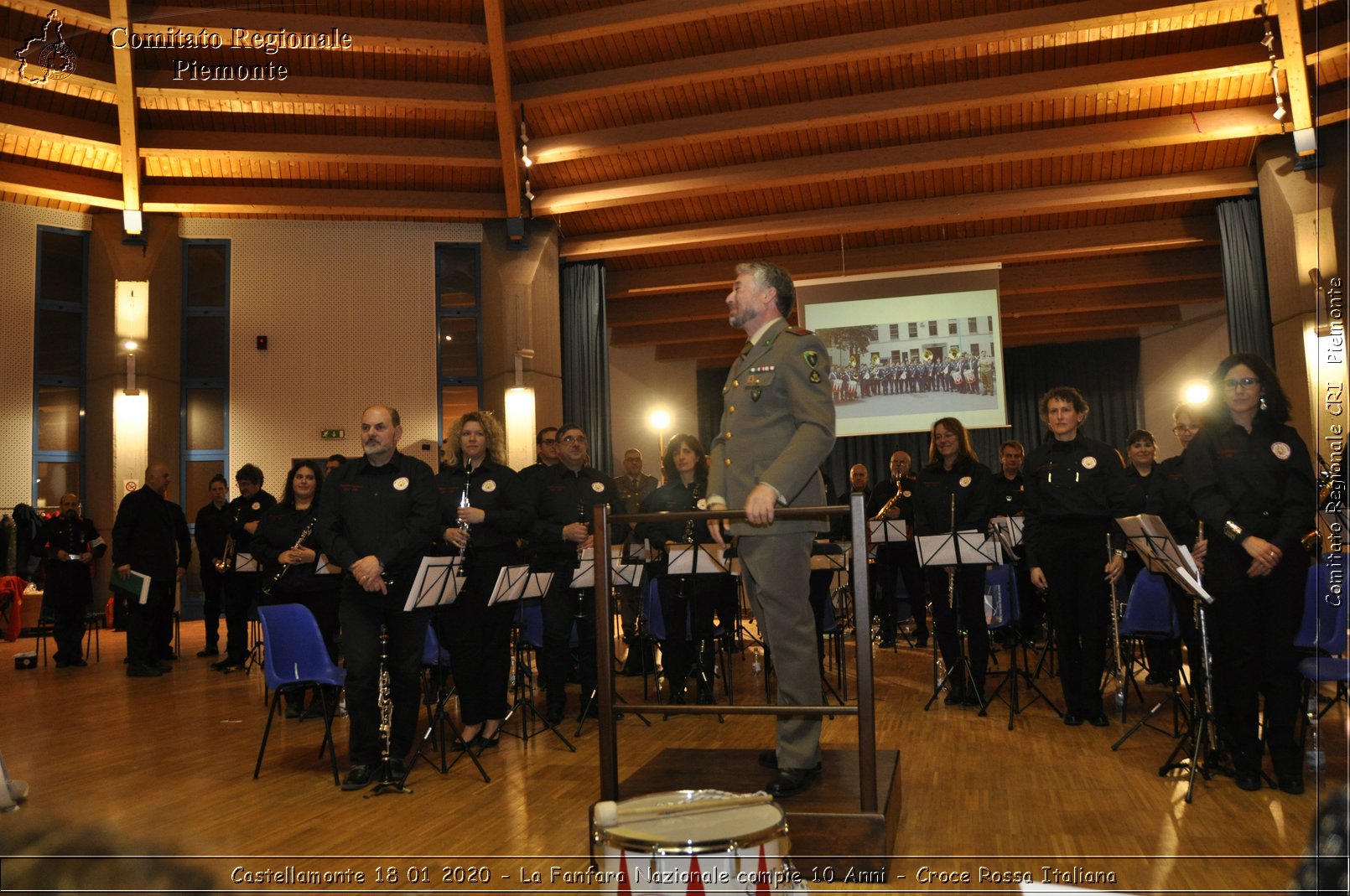 Castellamonte 18 01 2020 - La Fanfara Nazionale compie 10 Anni - Croce Rossa Italiana