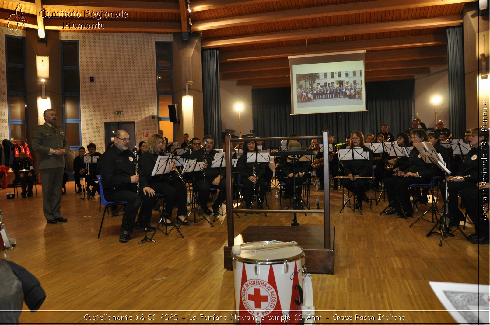 Castellamonte 18 01 2020 - La Fanfara Nazionale compie 10 Anni - Croce Rossa Italiana