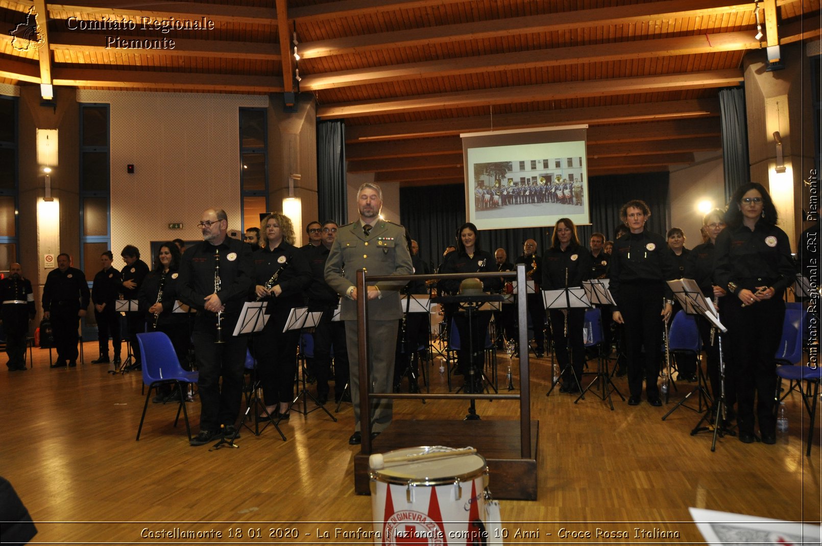 Castellamonte 18 01 2020 - La Fanfara Nazionale compie 10 Anni - Croce Rossa Italiana