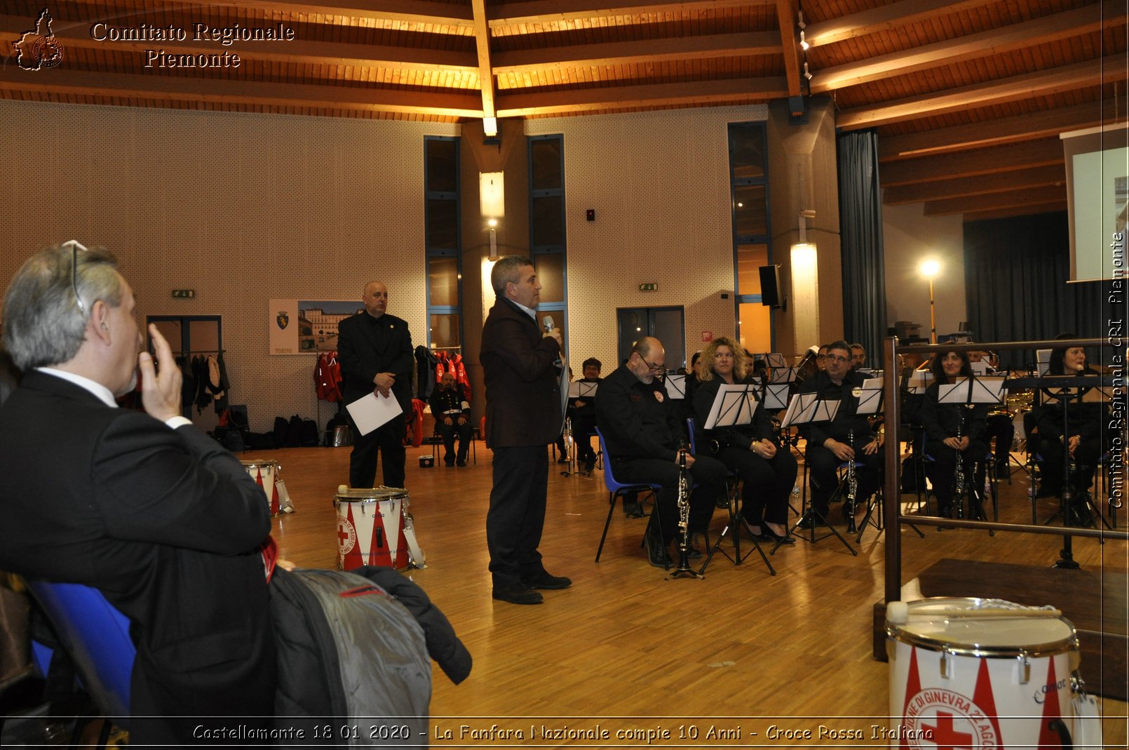 Castellamonte 18 01 2020 - La Fanfara Nazionale compie 10 Anni - Croce Rossa Italiana