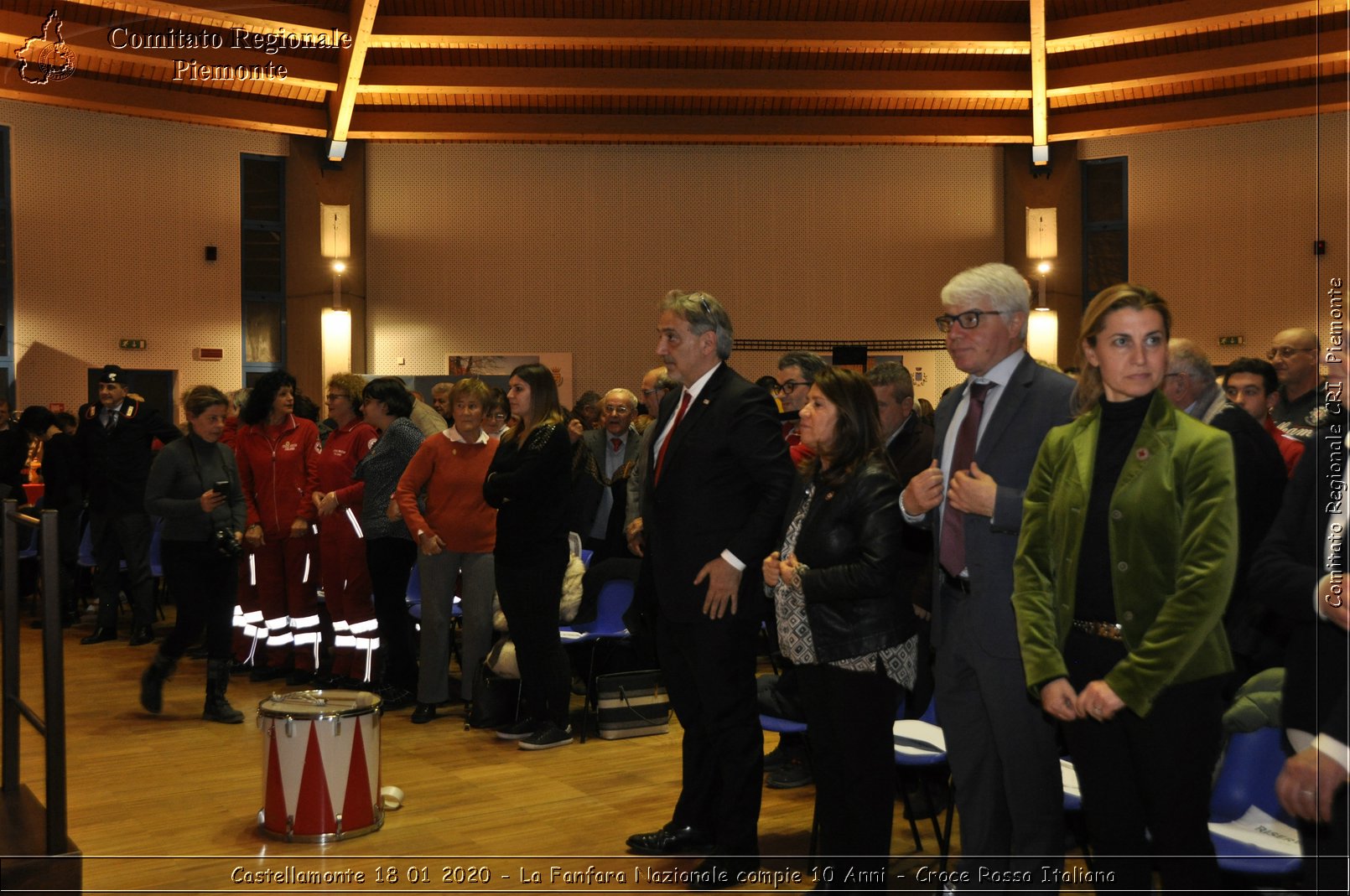 Castellamonte 18 01 2020 - La Fanfara Nazionale compie 10 Anni - Croce Rossa Italiana