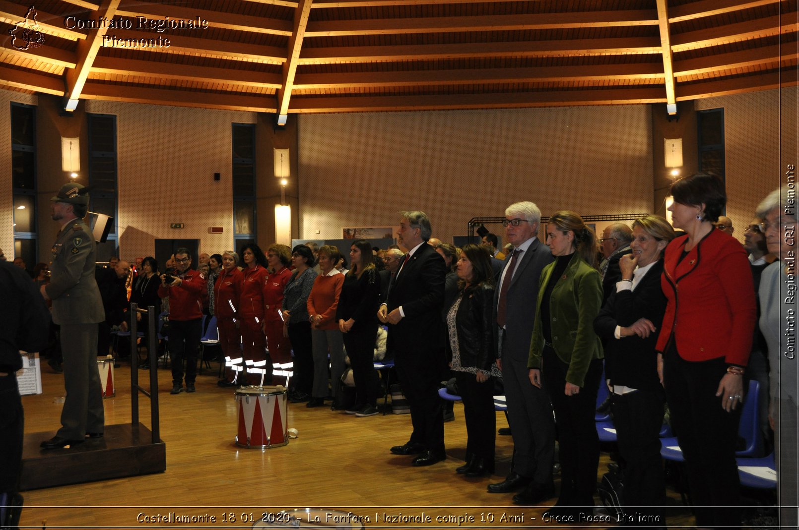 Castellamonte 18 01 2020 - La Fanfara Nazionale compie 10 Anni - Croce Rossa Italiana