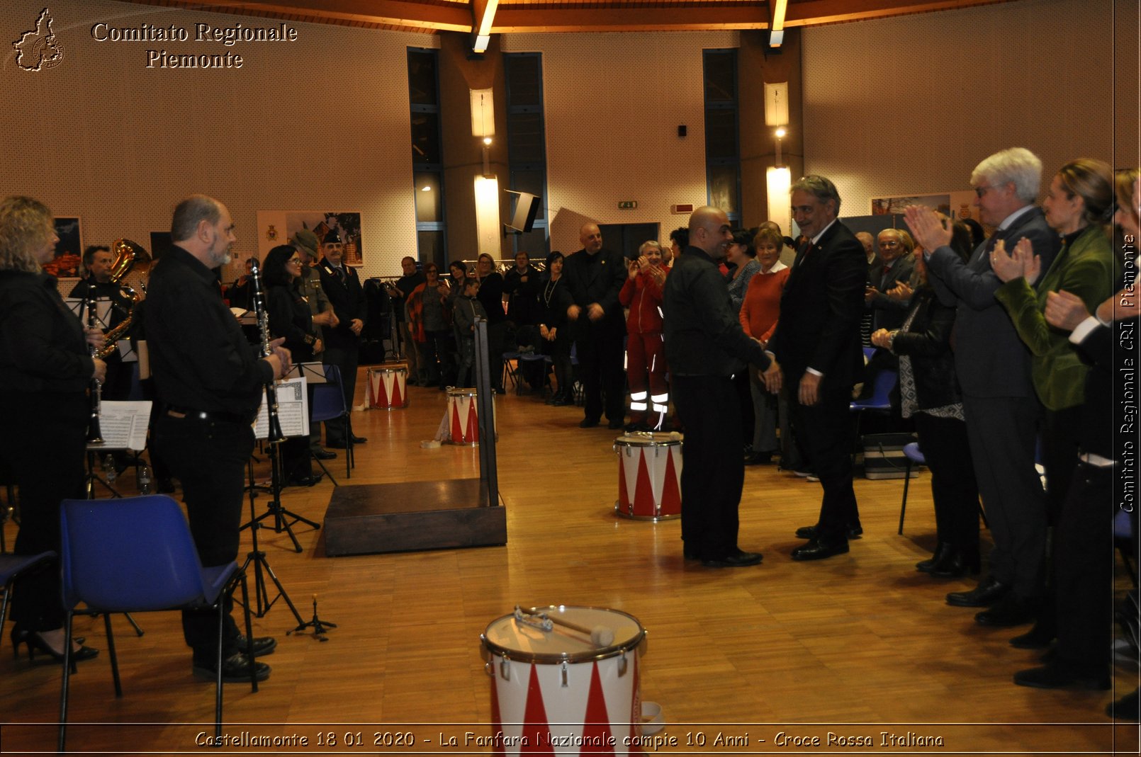 Castellamonte 18 01 2020 - La Fanfara Nazionale compie 10 Anni - Croce Rossa Italiana