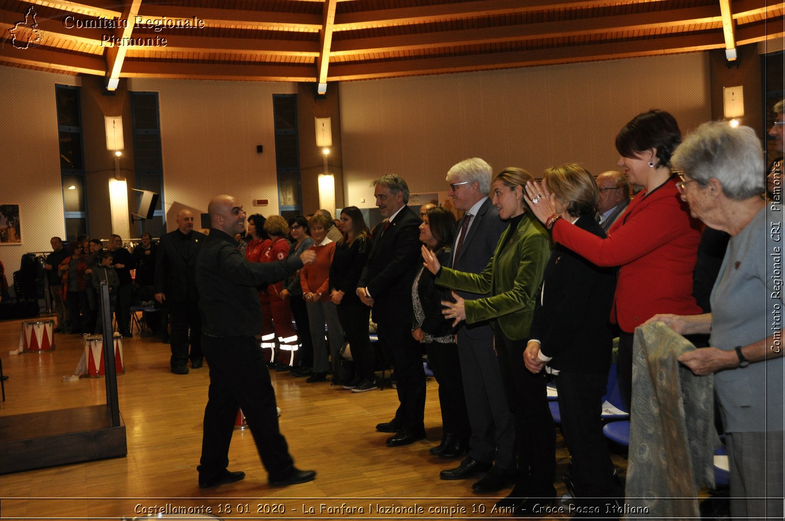 Castellamonte 18 01 2020 - La Fanfara Nazionale compie 10 Anni - Croce Rossa Italiana