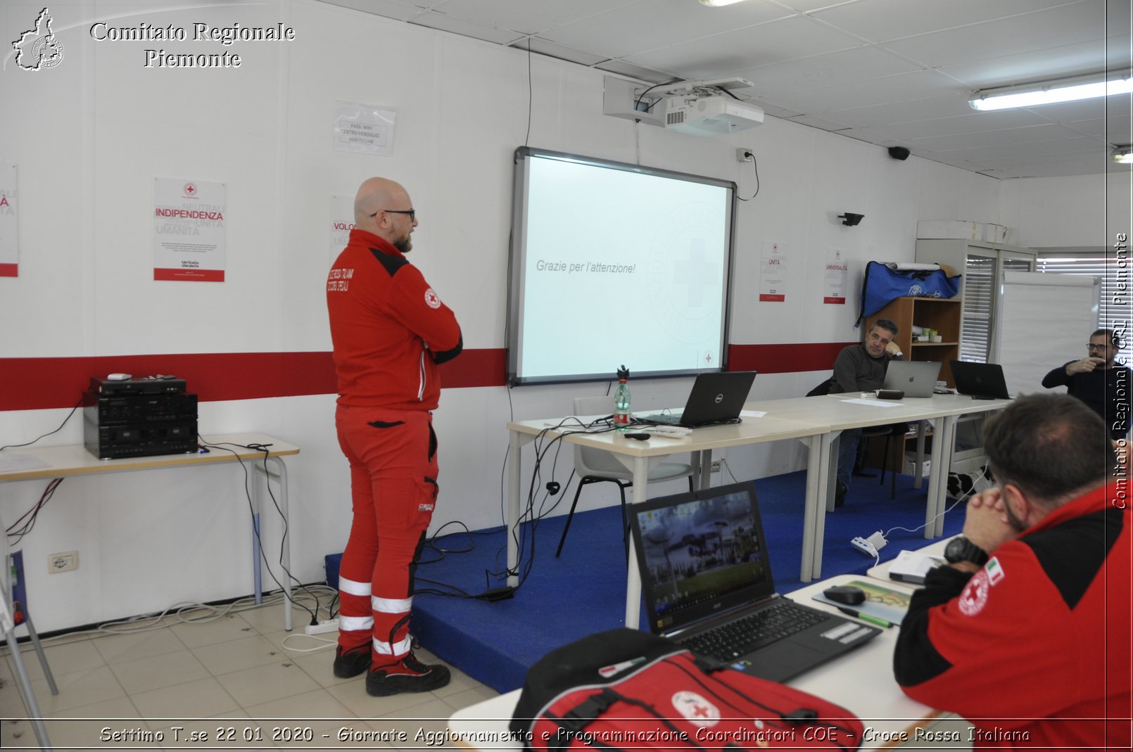 Settimo T.se 22 01 2020 - Giornate di Aggiornamento e Programmazione Coordinatori COE - Croce Rossa Italiana