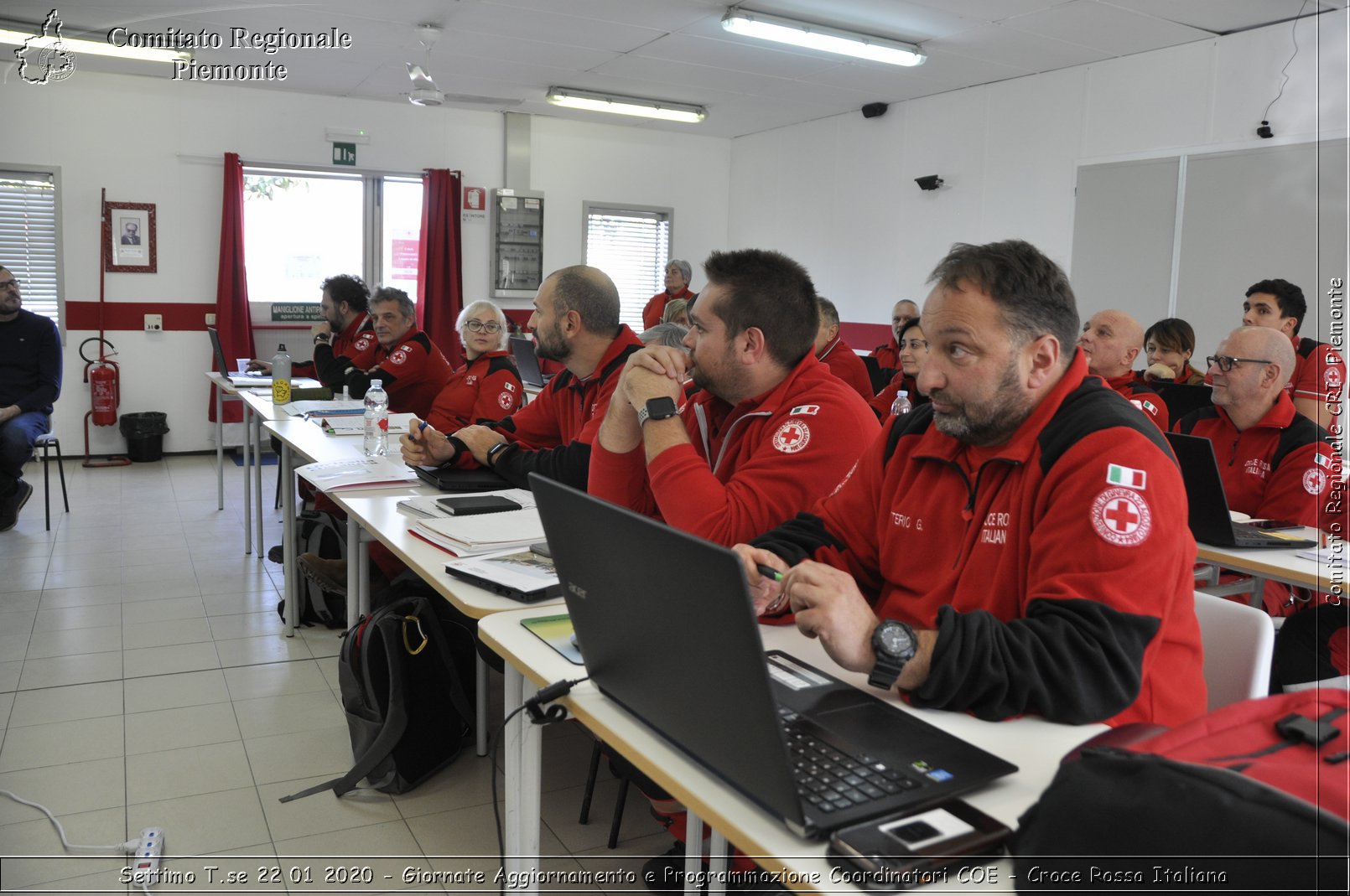 Settimo T.se 22 01 2020 - Giornate di Aggiornamento e Programmazione Coordinatori COE - Croce Rossa Italiana