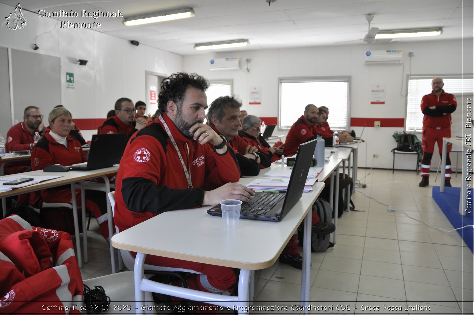 Settimo T.se 22 01 2020 - Giornate di Aggiornamento e Programmazione Coordinatori COE - Croce Rossa Italiana