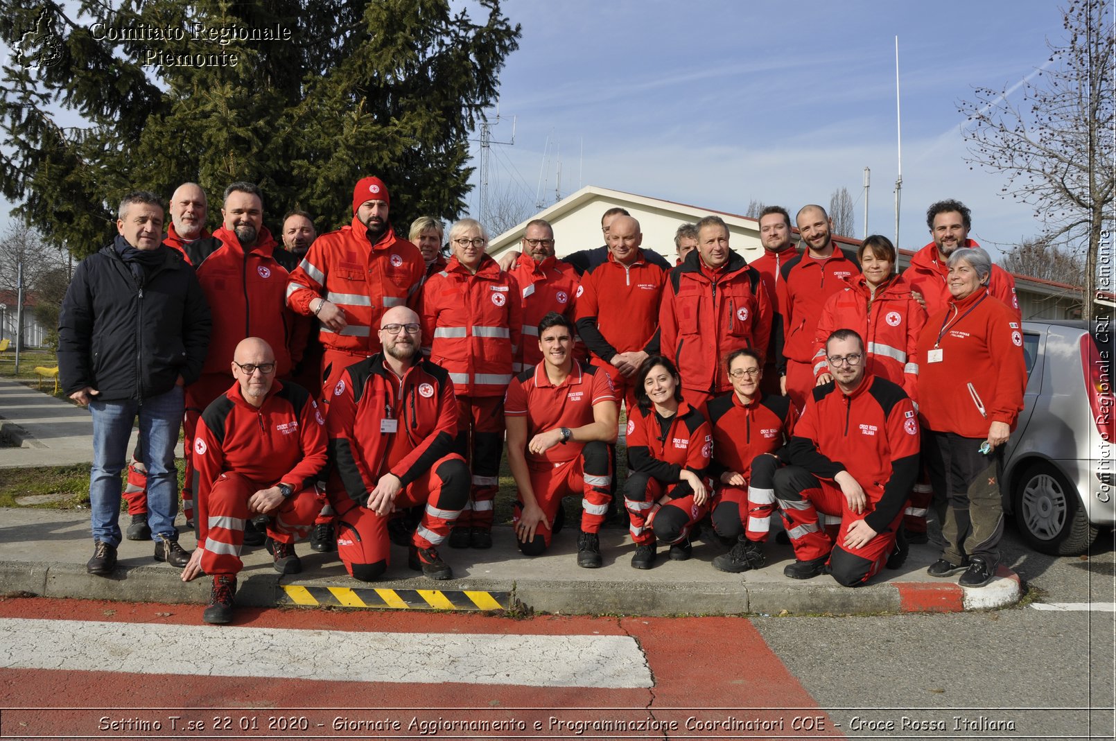 Settimo T.se 22 01 2020 - Giornate di Aggiornamento e Programmazione Coordinatori COE - Croce Rossa Italiana