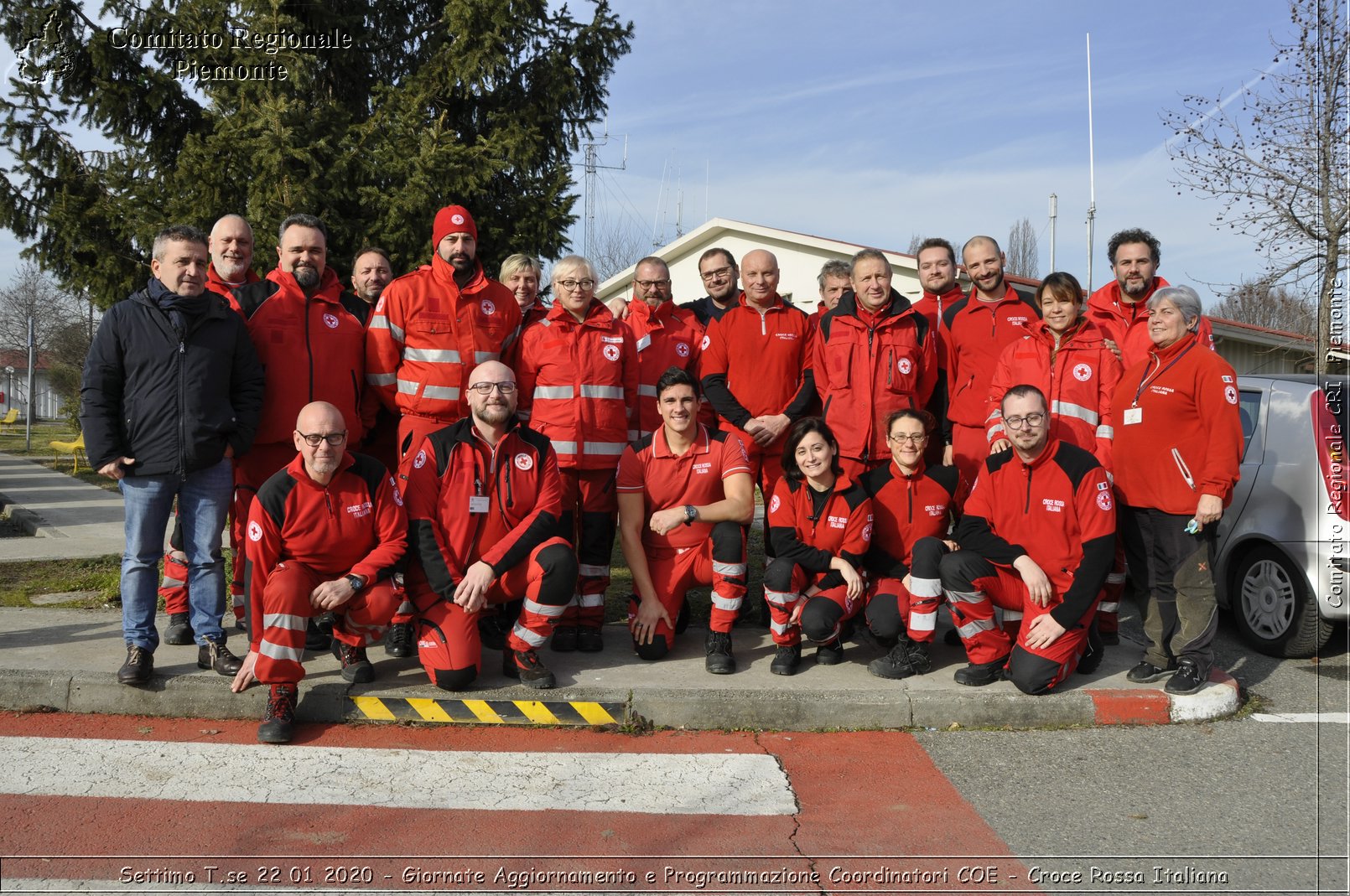 Settimo T.se 22 01 2020 - Giornate di Aggiornamento e Programmazione Coordinatori COE - Croce Rossa Italiana