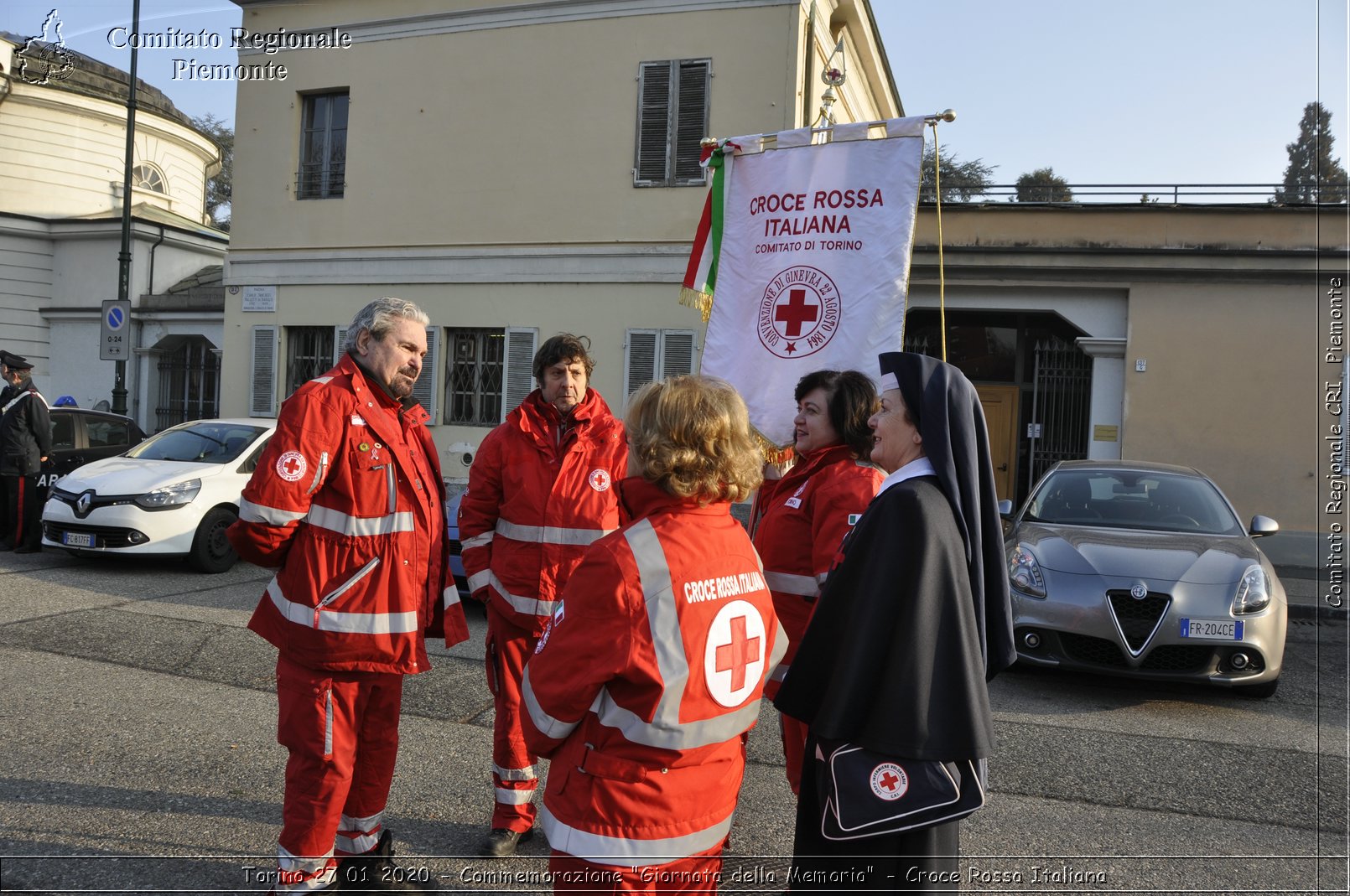 Torino 27 01 2020 - Commemorazione "Giornata della Memoria" - Croce Rossa Italiana