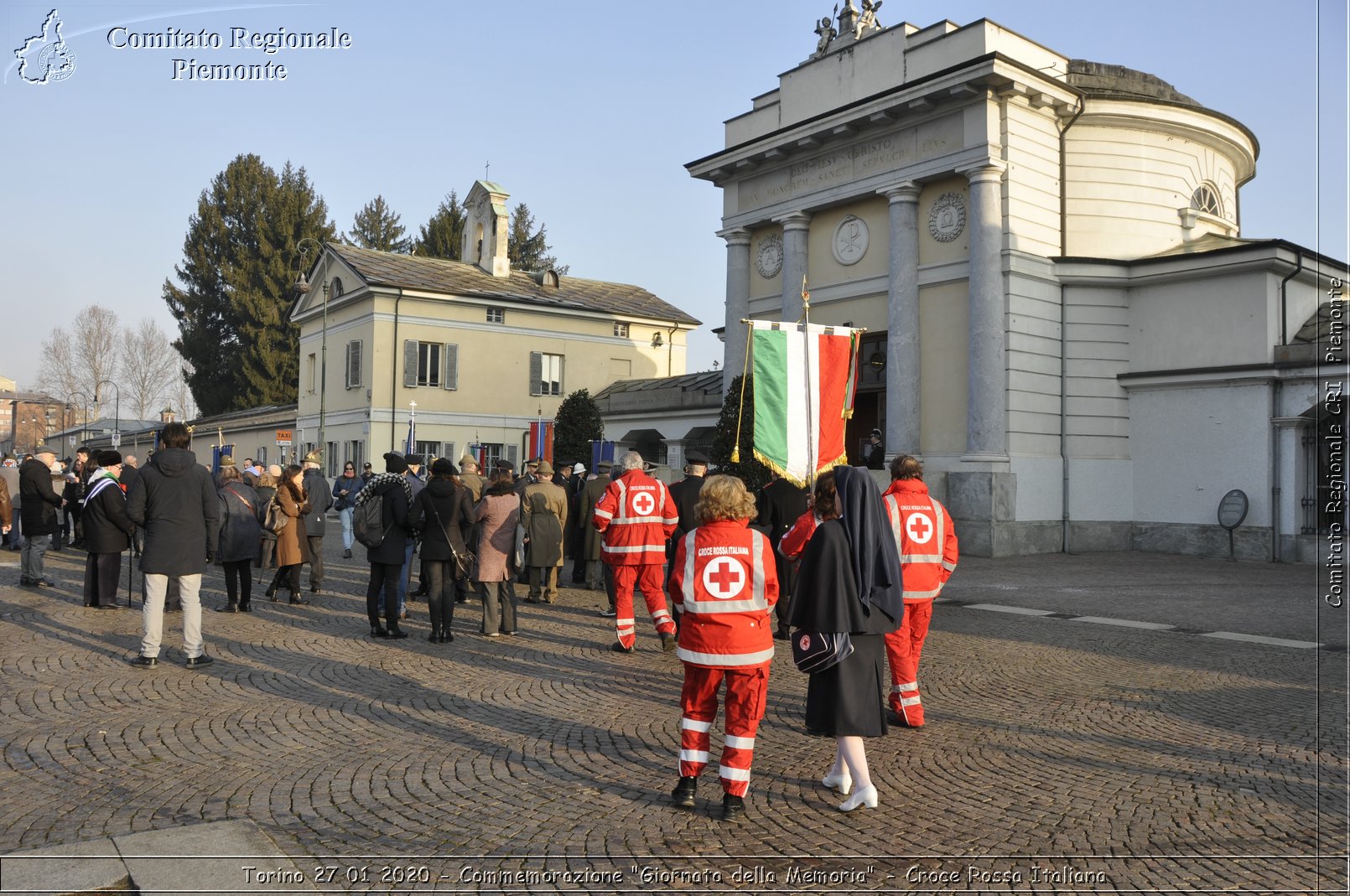 Torino 27 01 2020 - Commemorazione "Giornata della Memoria" - Croce Rossa Italiana