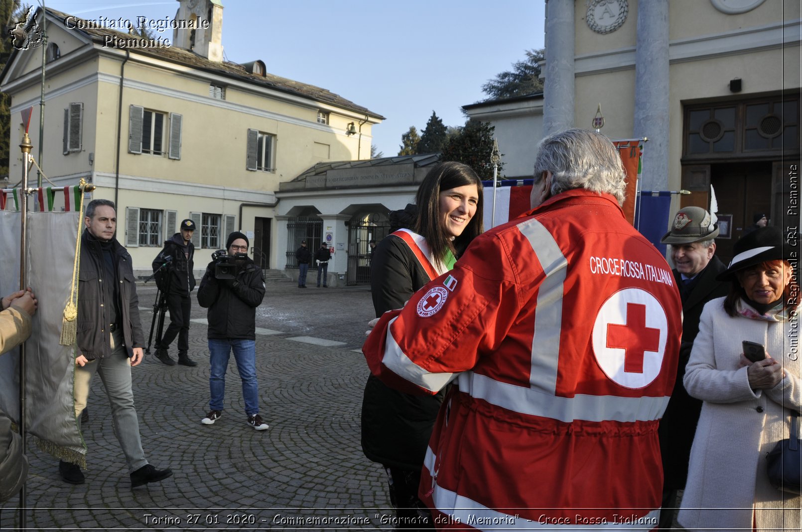 Torino 27 01 2020 - Commemorazione "Giornata della Memoria" - Croce Rossa Italiana