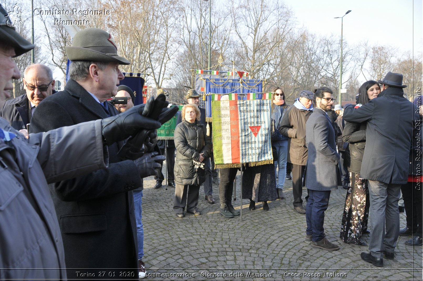 Torino 27 01 2020 - Commemorazione "Giornata della Memoria" - Croce Rossa Italiana