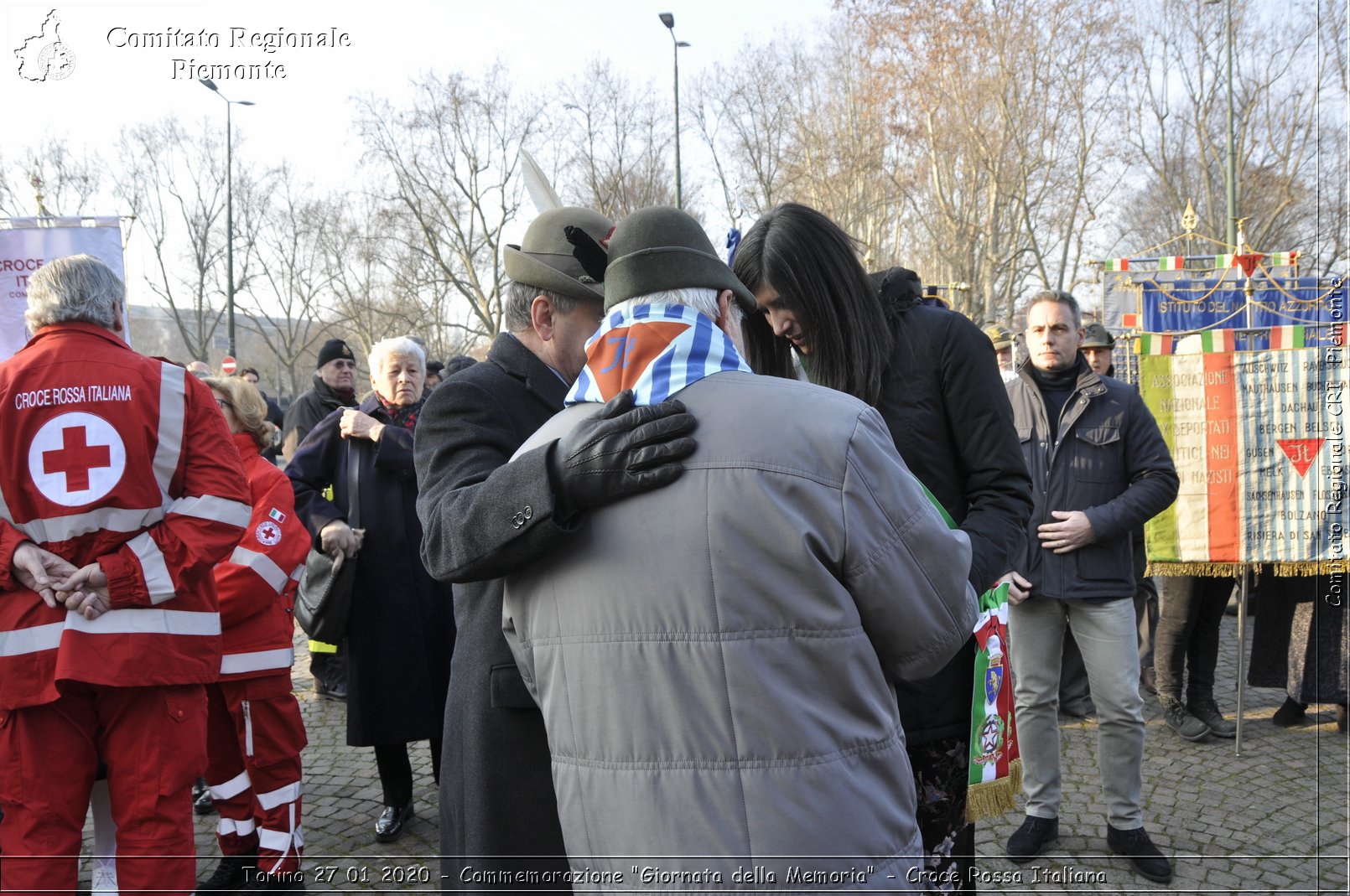 Torino 27 01 2020 - Commemorazione "Giornata della Memoria" - Croce Rossa Italiana