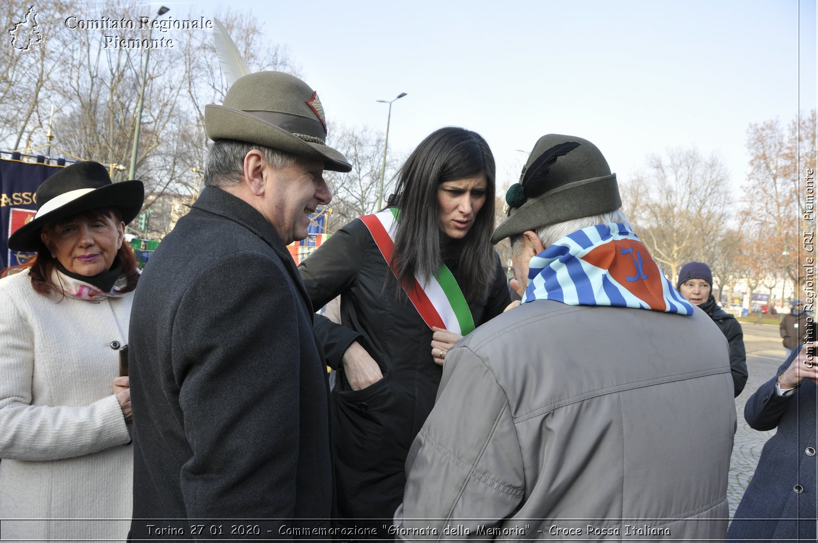 Torino 27 01 2020 - Commemorazione "Giornata della Memoria" - Croce Rossa Italiana