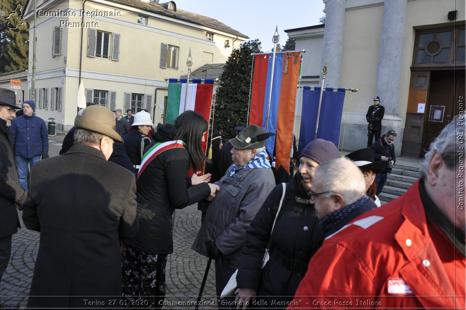 Torino 27 01 2020 - Commemorazione "Giornata della Memoria" - Croce Rossa Italiana