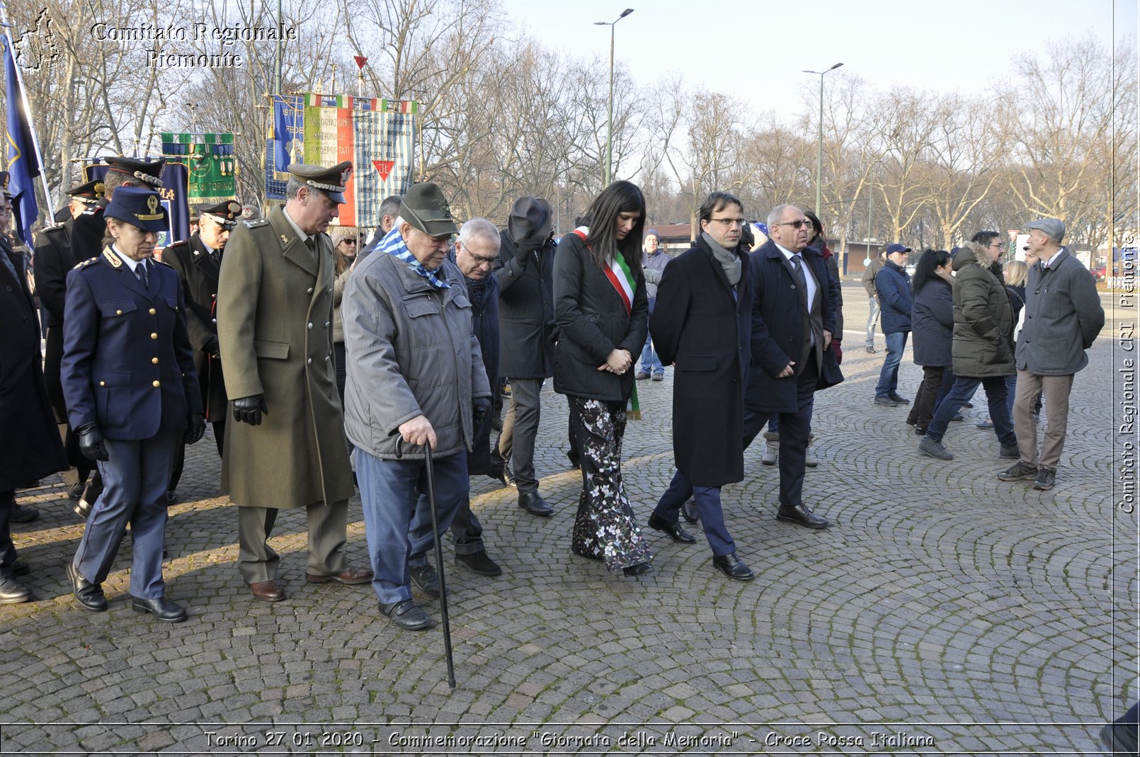 Torino 27 01 2020 - Commemorazione "Giornata della Memoria" - Croce Rossa Italiana