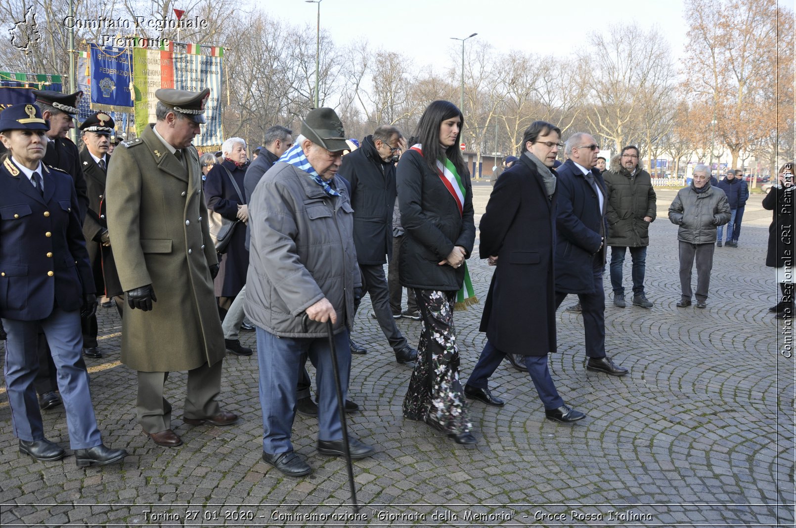 Torino 27 01 2020 - Commemorazione "Giornata della Memoria" - Croce Rossa Italiana