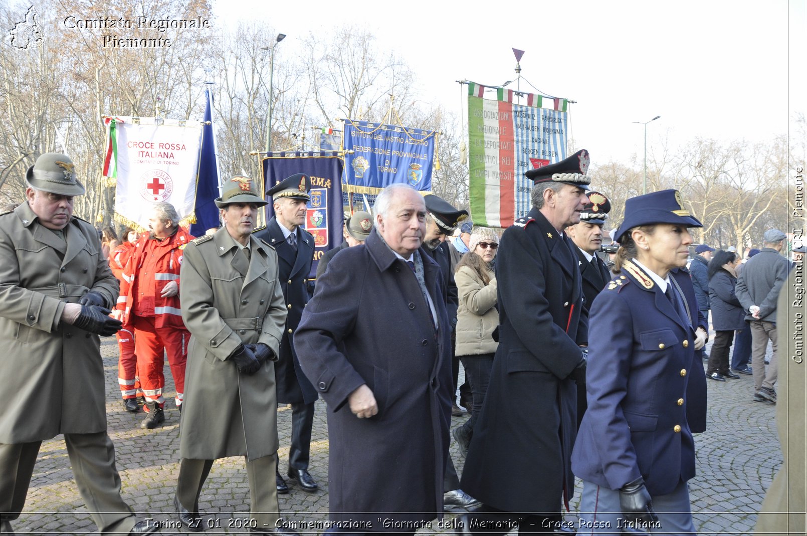 Torino 27 01 2020 - Commemorazione "Giornata della Memoria" - Croce Rossa Italiana