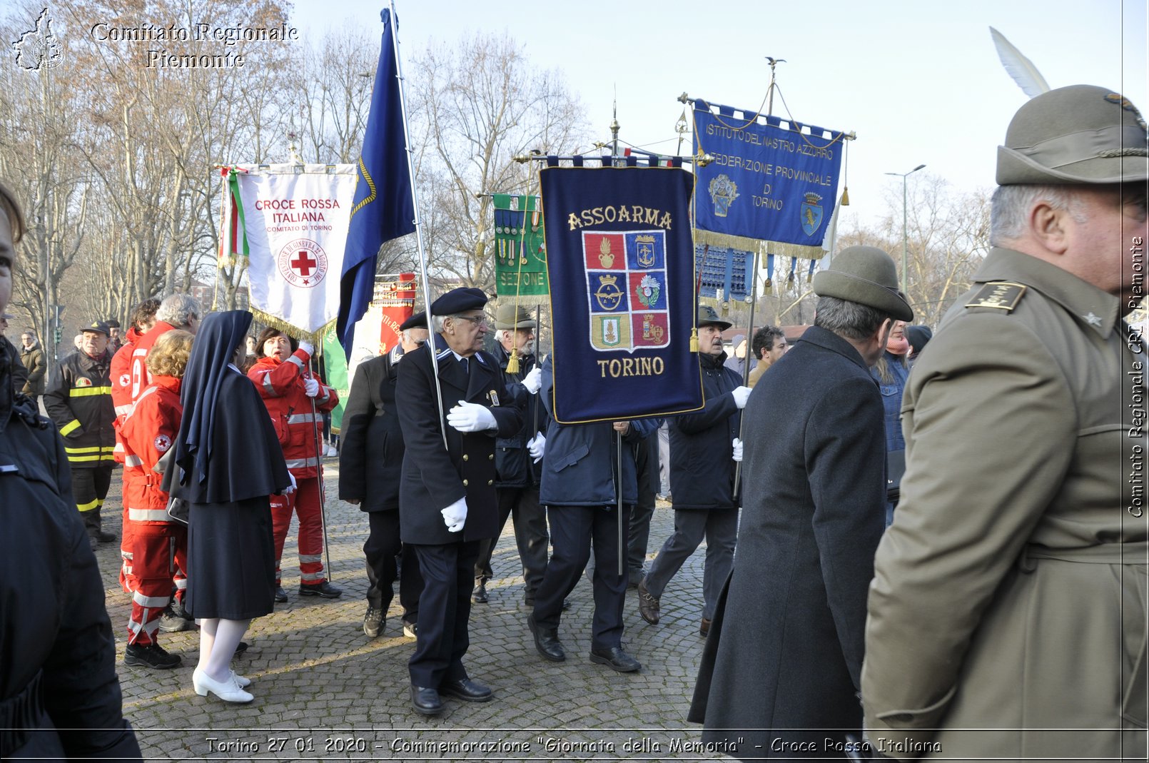 Torino 27 01 2020 - Commemorazione "Giornata della Memoria" - Croce Rossa Italiana