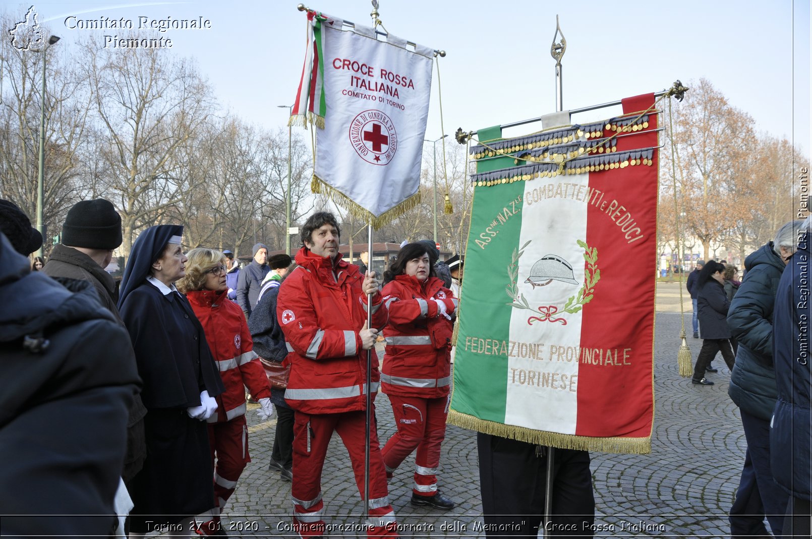 Torino 27 01 2020 - Commemorazione "Giornata della Memoria" - Croce Rossa Italiana