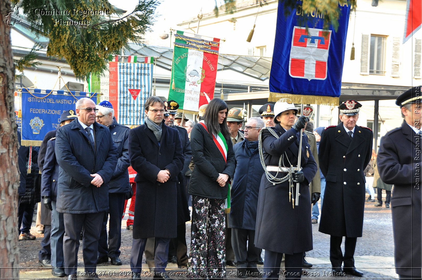 Torino 27 01 2020 - Commemorazione "Giornata della Memoria" - Croce Rossa Italiana