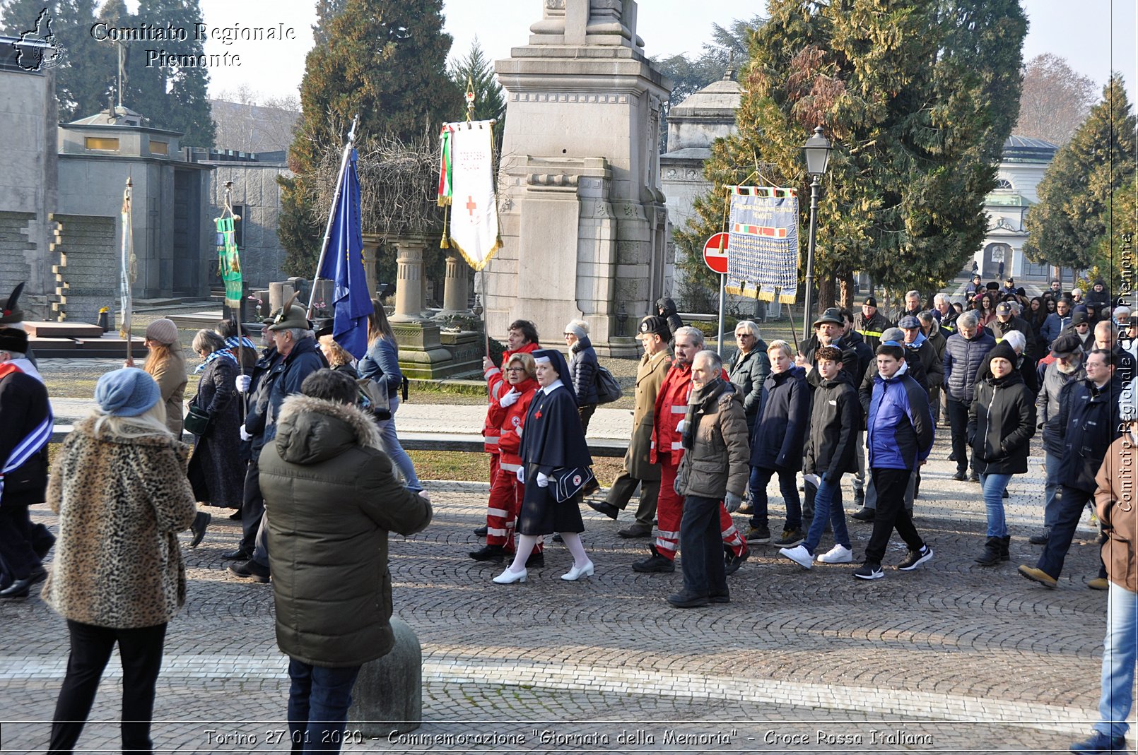 Torino 27 01 2020 - Commemorazione "Giornata della Memoria" - Croce Rossa Italiana