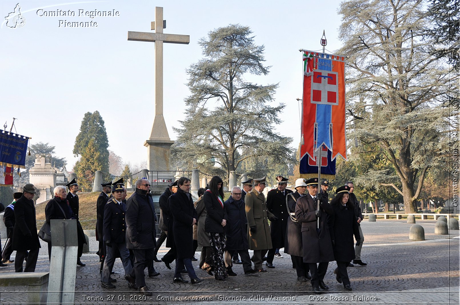 Torino 27 01 2020 - Commemorazione "Giornata della Memoria" - Croce Rossa Italiana