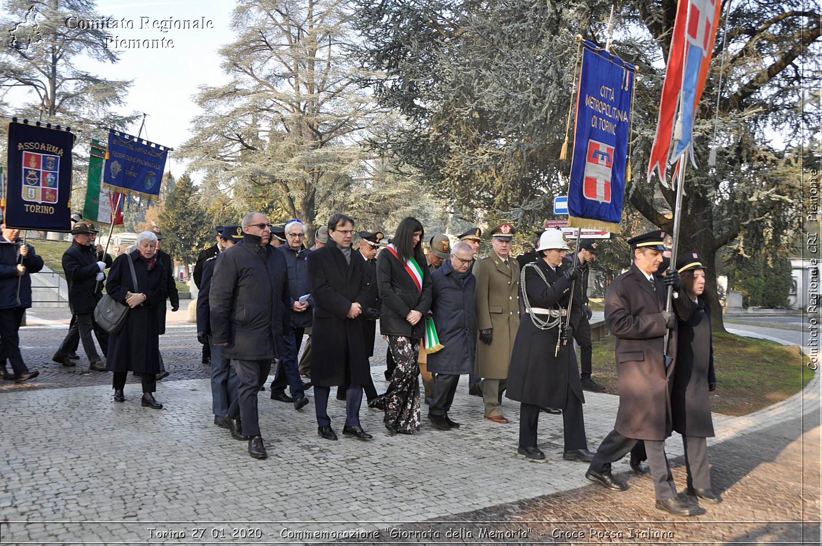 Torino 27 01 2020 - Commemorazione "Giornata della Memoria" - Croce Rossa Italiana