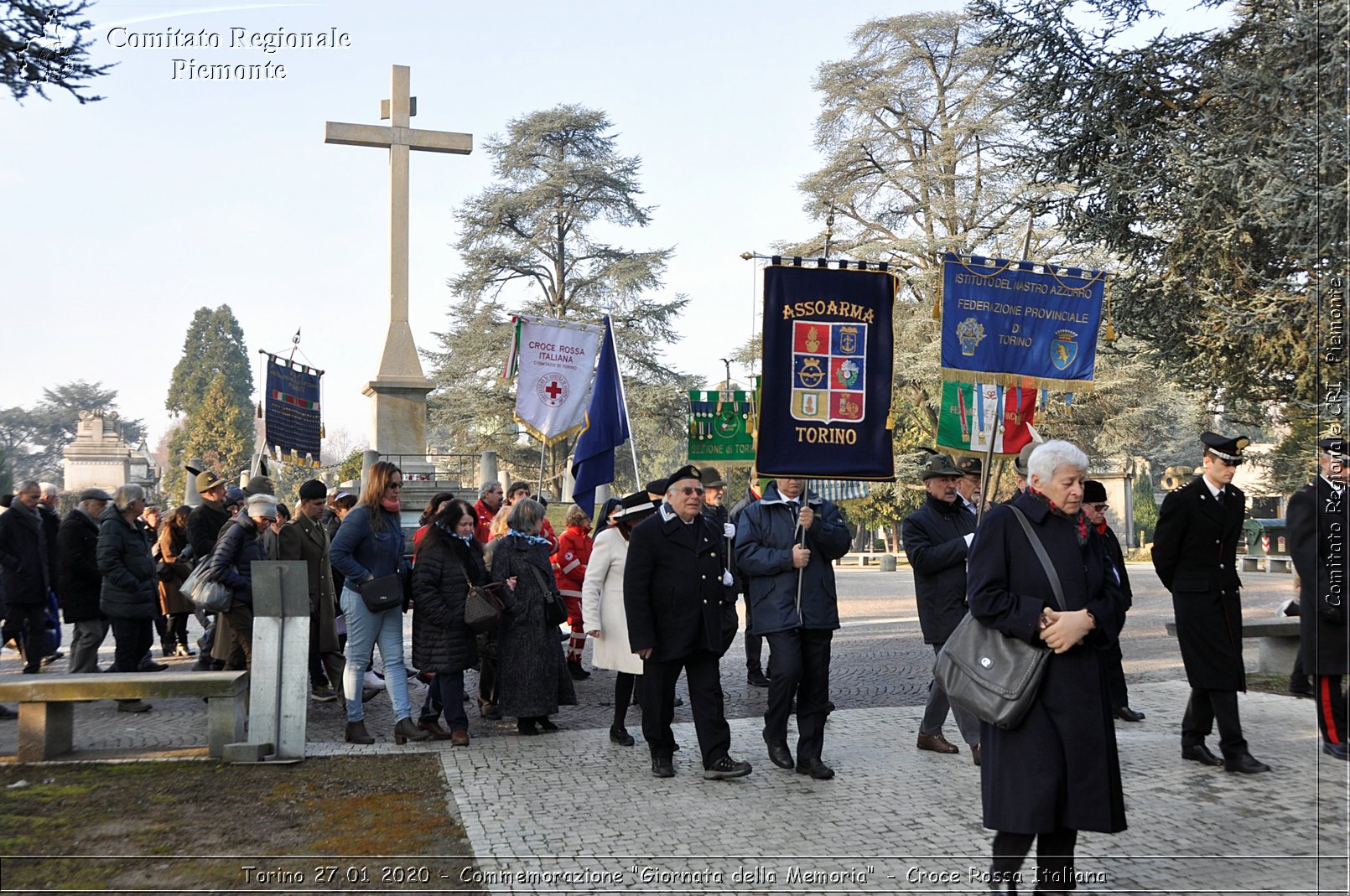 Torino 27 01 2020 - Commemorazione "Giornata della Memoria" - Croce Rossa Italiana