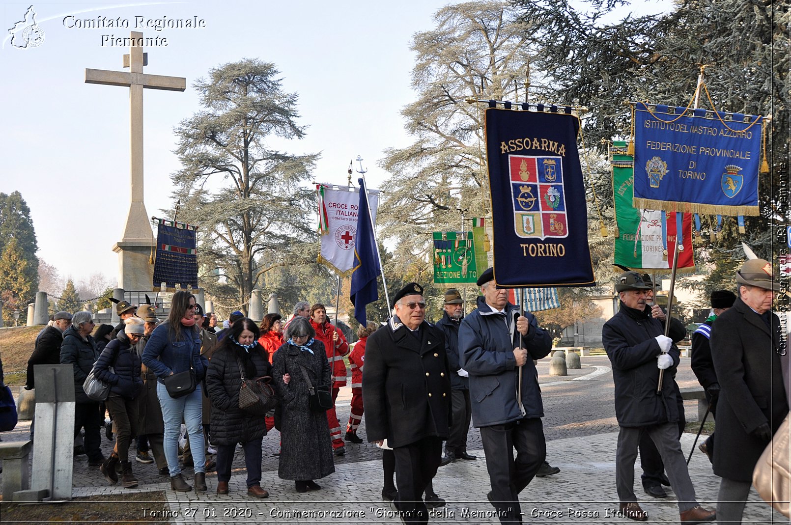 Torino 27 01 2020 - Commemorazione "Giornata della Memoria" - Croce Rossa Italiana