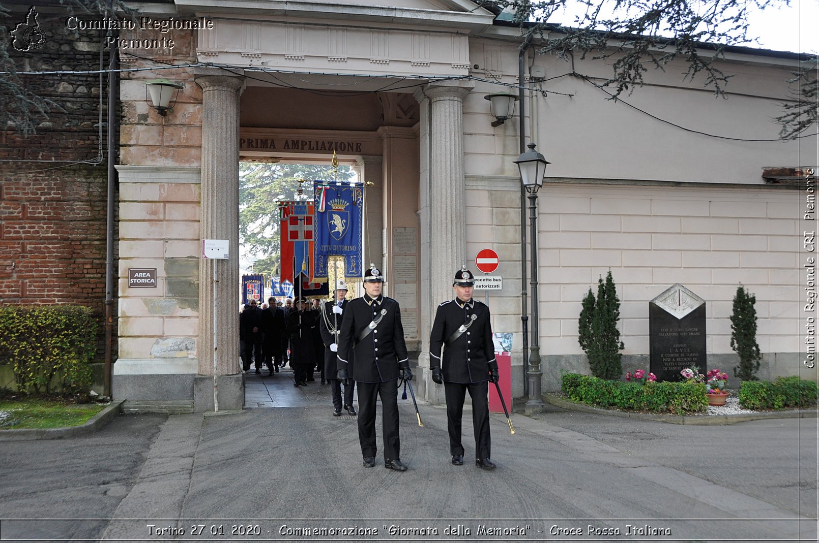 Torino 27 01 2020 - Commemorazione "Giornata della Memoria" - Croce Rossa Italiana