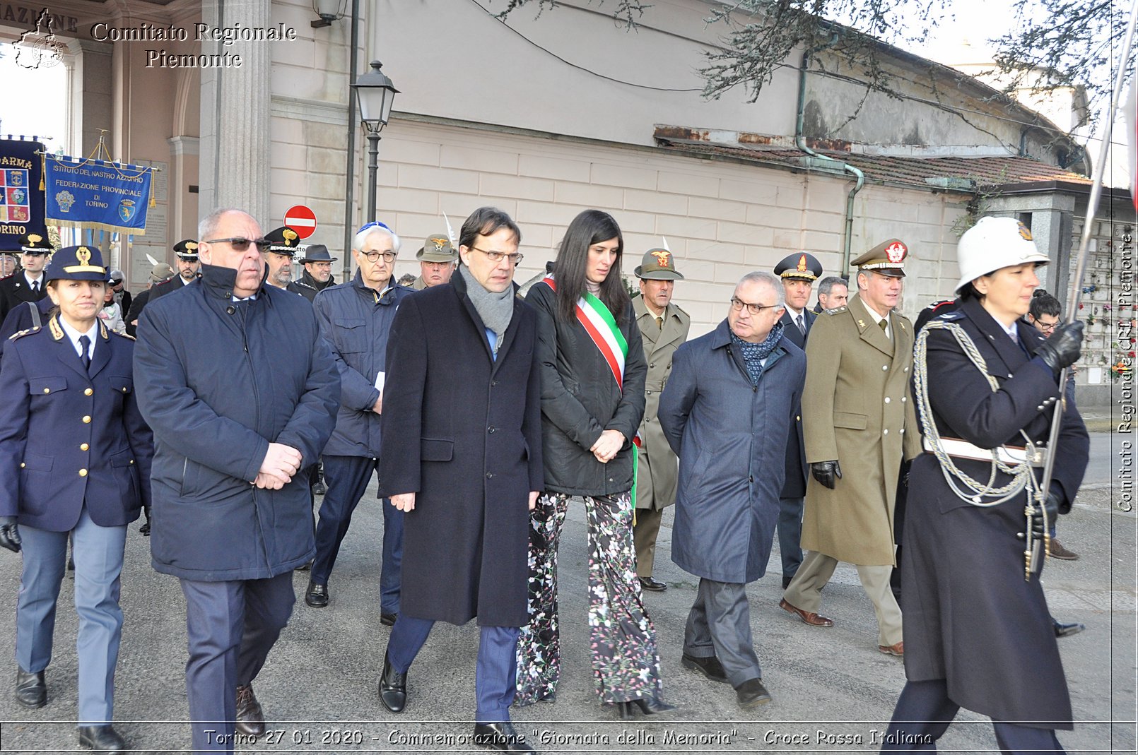 Torino 27 01 2020 - Commemorazione "Giornata della Memoria" - Croce Rossa Italiana