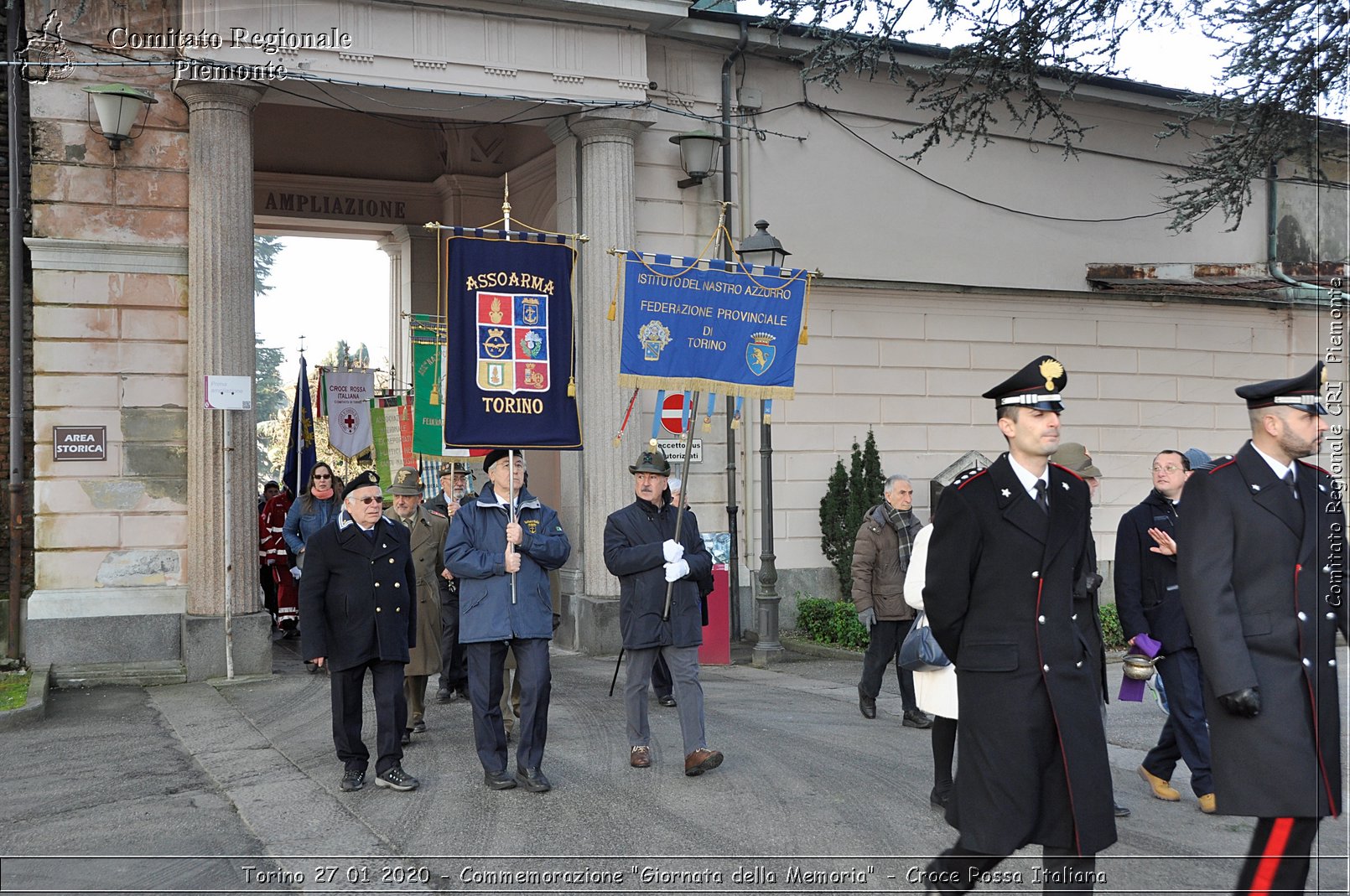 Torino 27 01 2020 - Commemorazione "Giornata della Memoria" - Croce Rossa Italiana