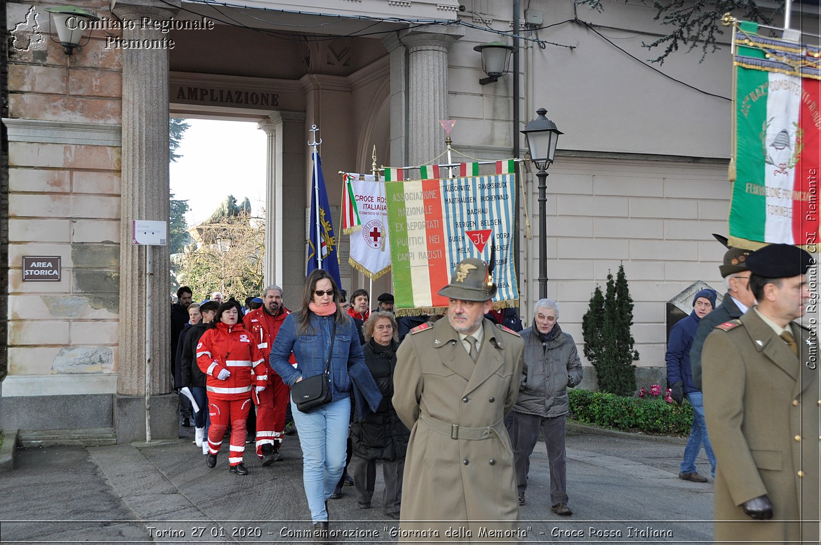 Torino 27 01 2020 - Commemorazione "Giornata della Memoria" - Croce Rossa Italiana