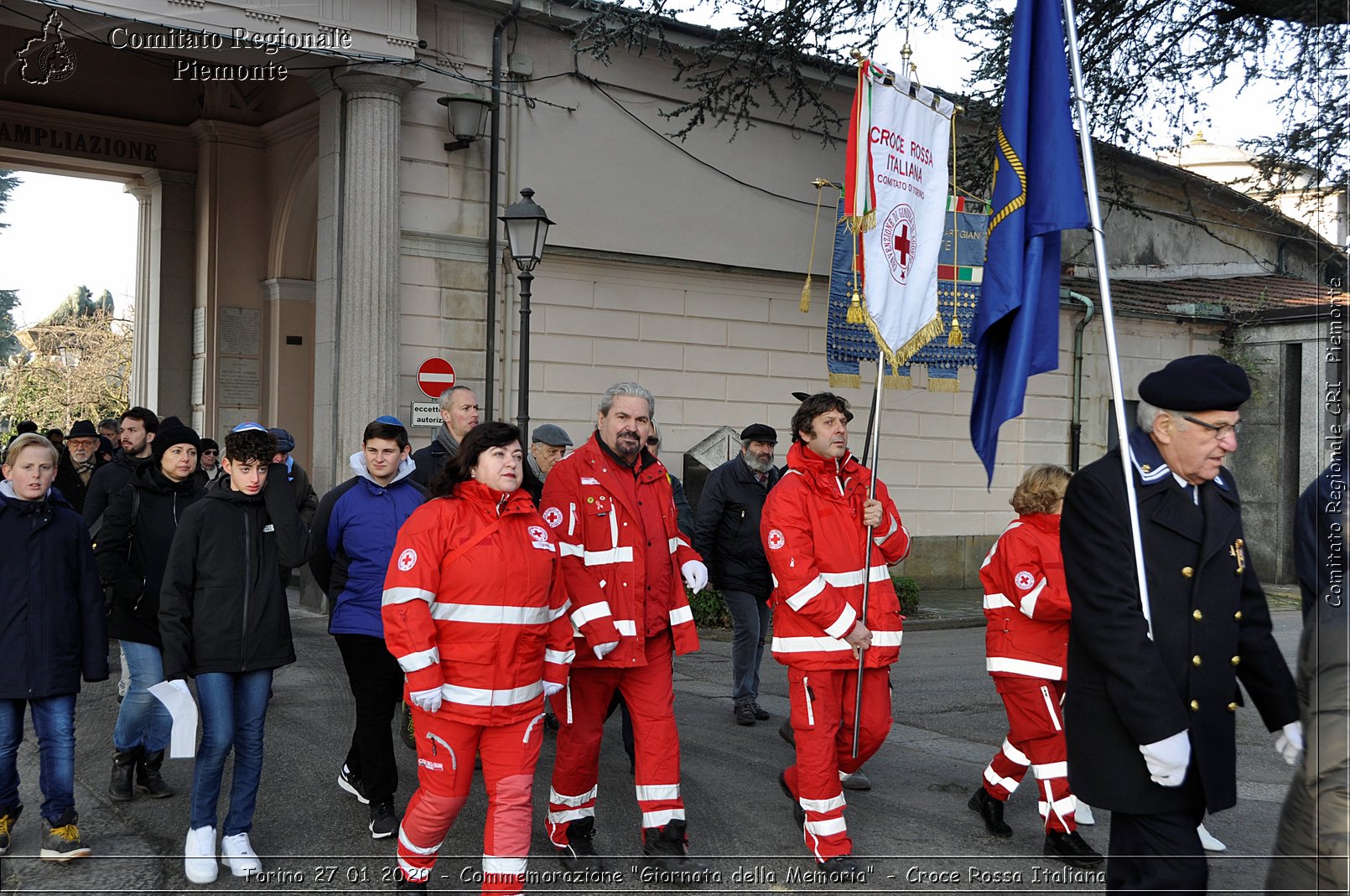 Torino 27 01 2020 - Commemorazione "Giornata della Memoria" - Croce Rossa Italiana